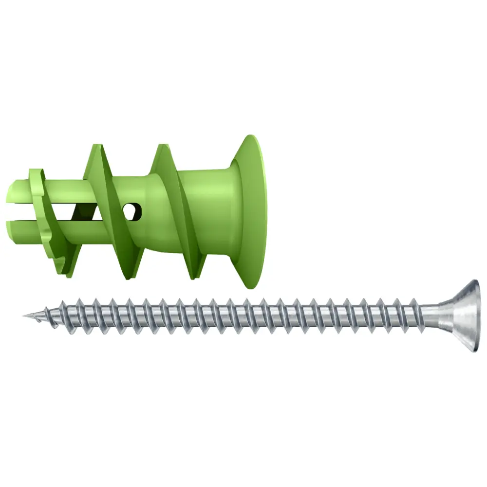 Fischer Gipskartondübel GK Green S mit Schraube A2