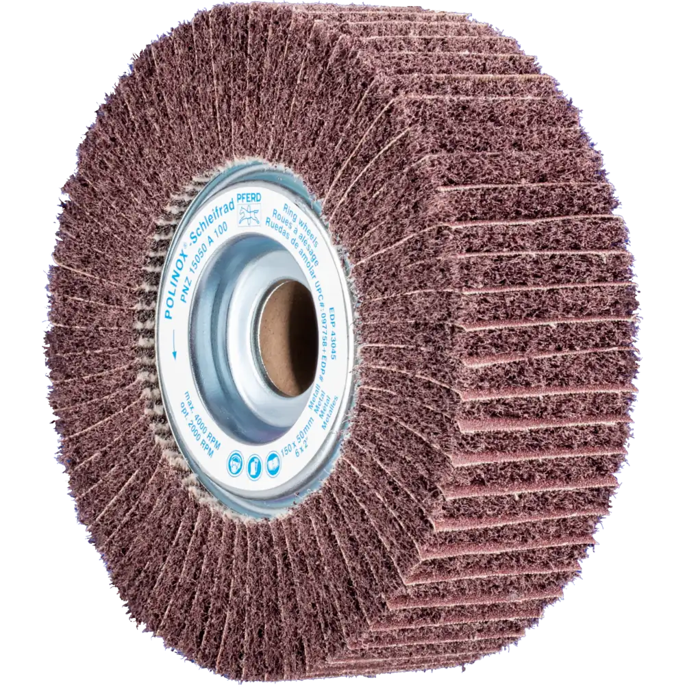 PFERD TOOLS POLINOX Vlies-Schleifrad PNZ