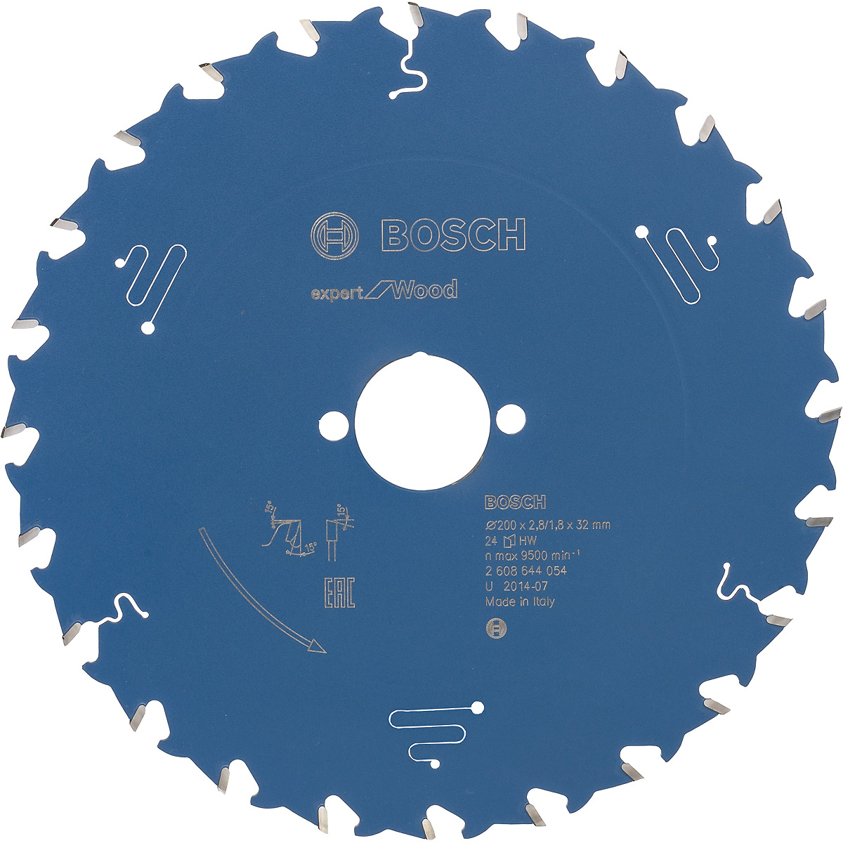 Bosch Kreissägeblatt Expert for Wood ø 200 mm