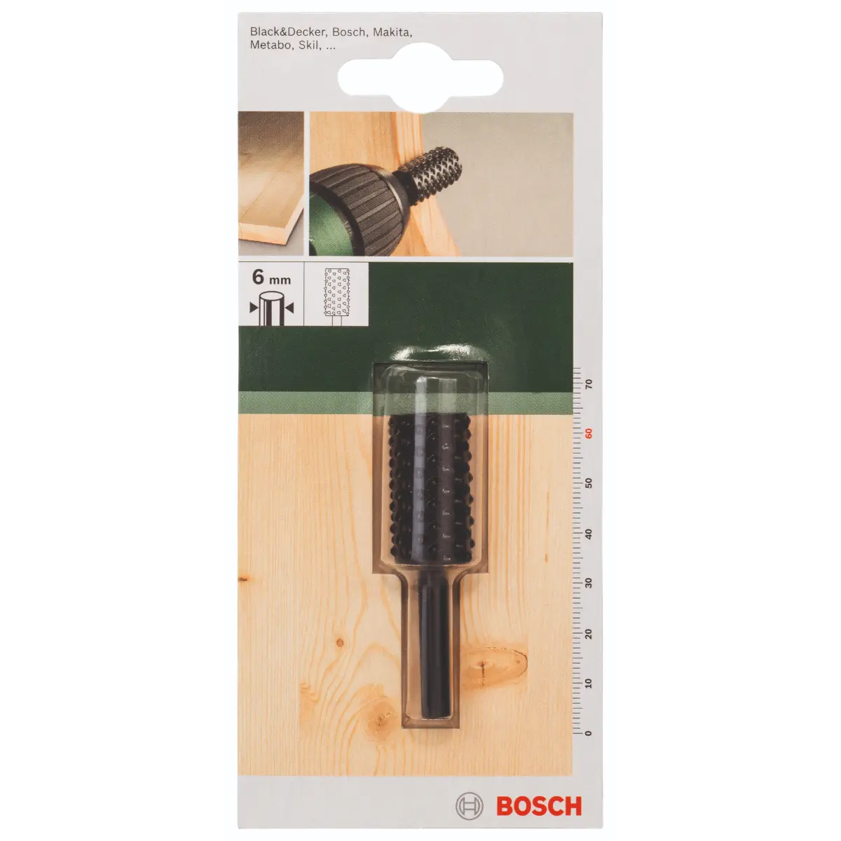 Bosch Holzraspel, zylindrisch