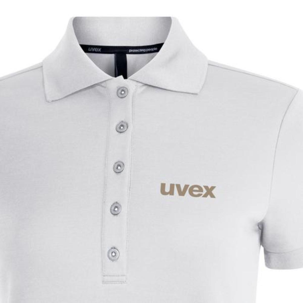 uvex corporate 26 Poloshirt Damen weiß