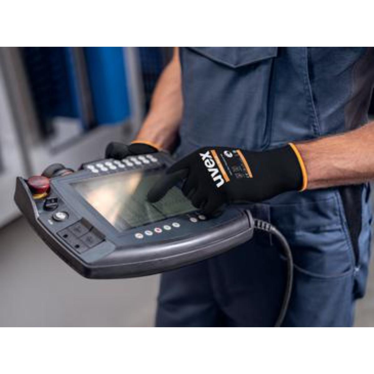 uvex athletic lite xt Montagehandschuh touchscreenfähig - 10 Paar