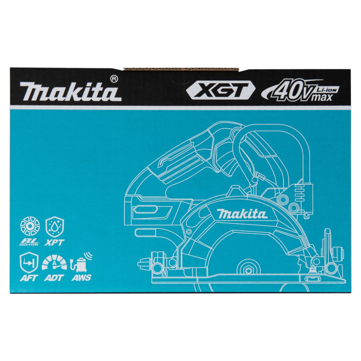 Makita Akku-Handkreissäge40V max. 6.400 min-1 47 mm 45°R/15°L