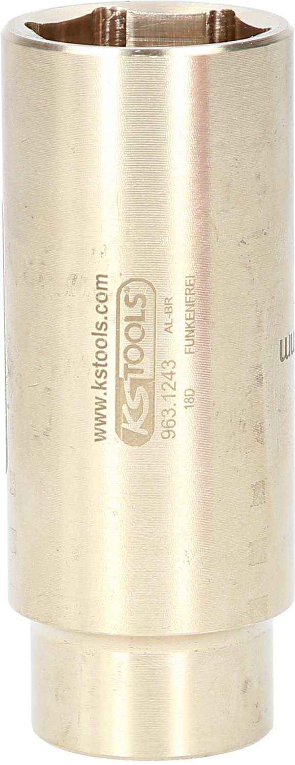 KS Tools BRONZEplus Stecknuss 1/2" 6-kant lang