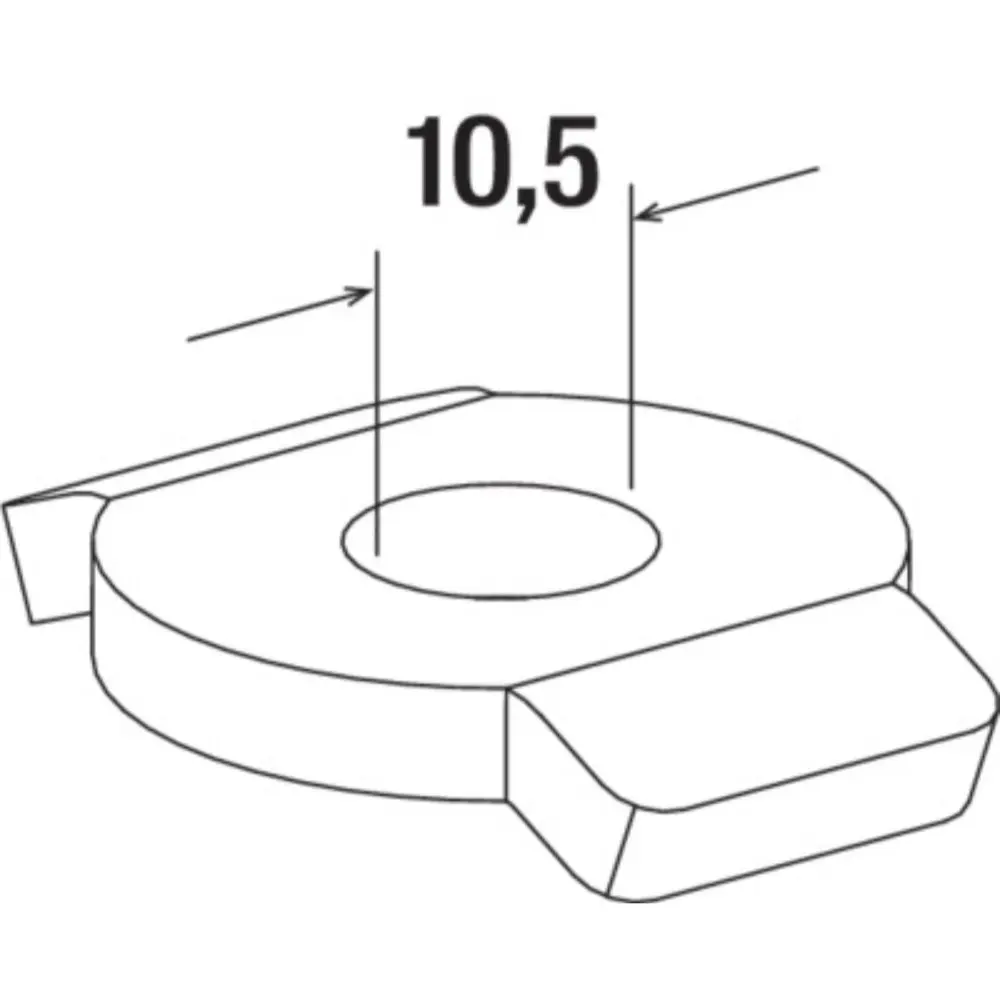 Fischer Unterlegscheibe PU 10,5
