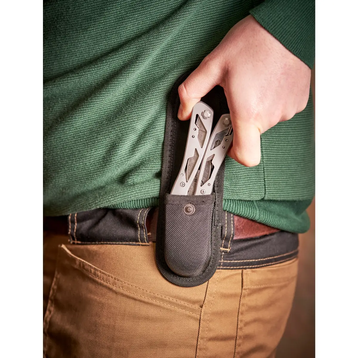 STANLEY Multifunktionswerkzeug 12-in-1 m. Tasche Rostfreier Stahl