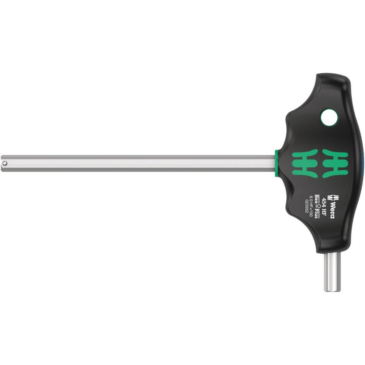 Wera 454 HF Quergriff-Sechskantschraubendreher Hex-Plus mit Haltefunktion