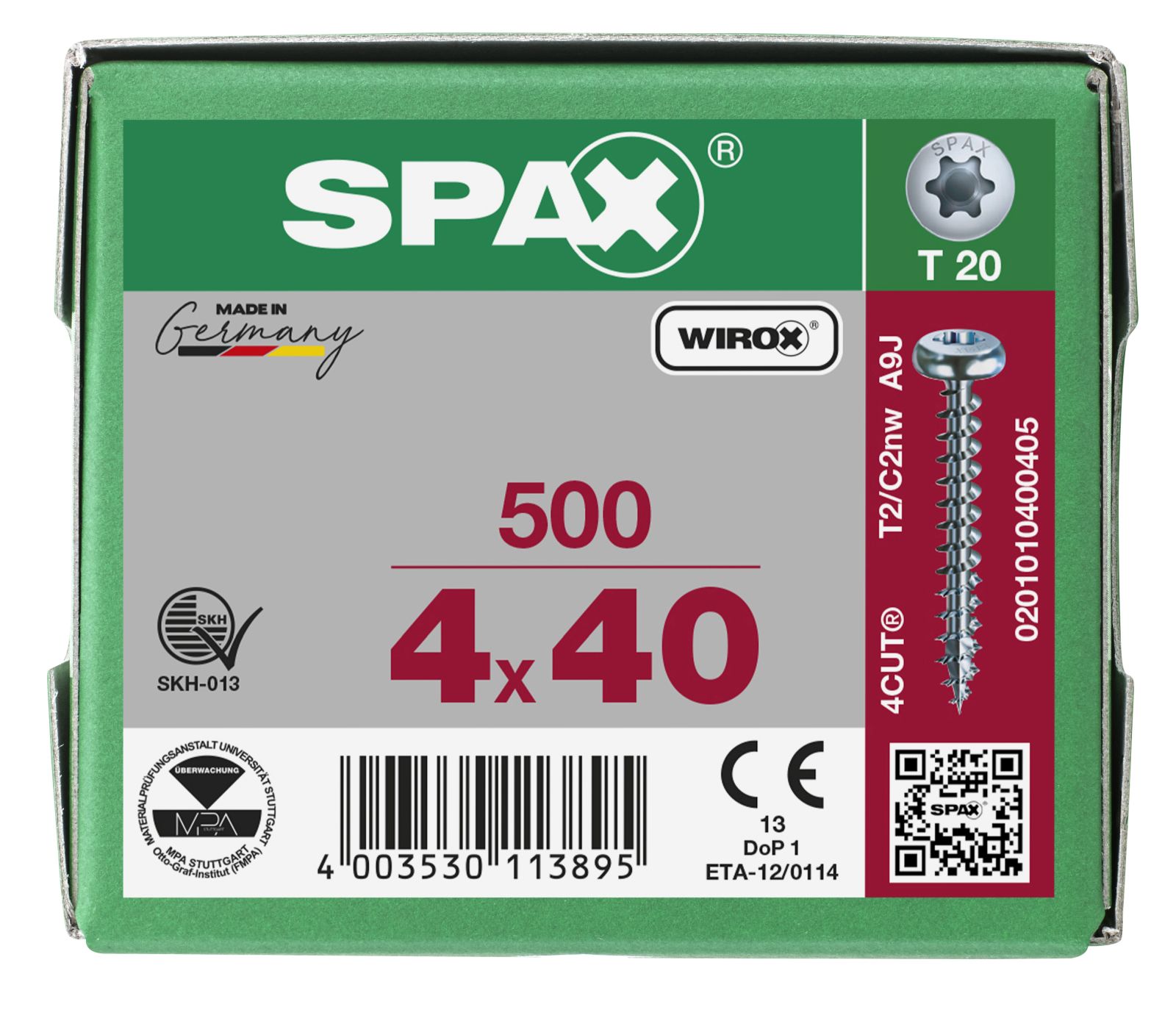 0201010400405SPX
