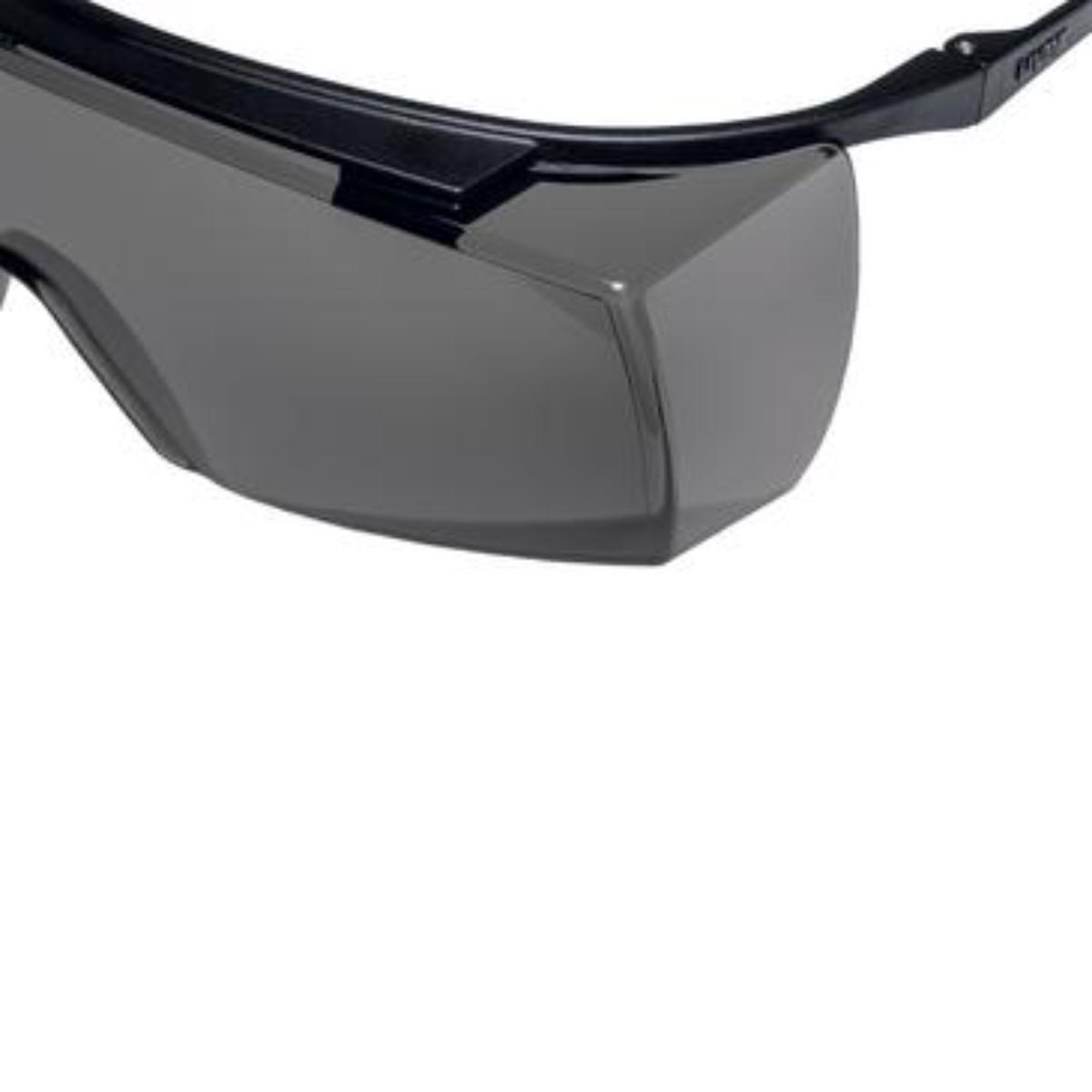 uvex Überbrille super f OTG Infrarotschutz 3,0 schwarz, rot