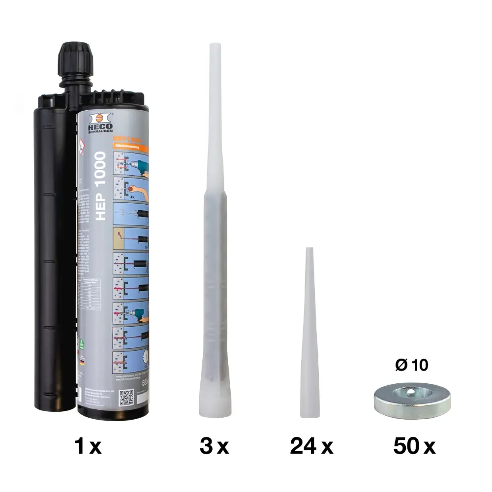 HECO MULTI-MONTI-plus Seismik-Kit Ø 10 mm