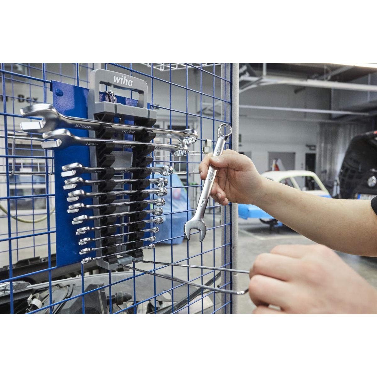 Wiha Ring-Gabelschlüssel Set 12-teilges Set in Halter