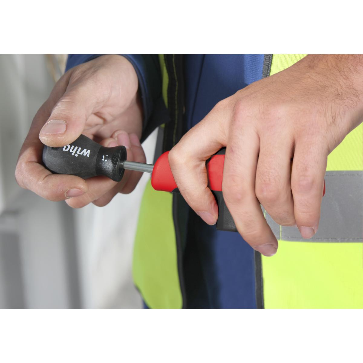 Wiha Drehmoment-Schraubendreher mit Quergriff TorqueVario -S T 5-14 Nm variabel einstellbare Drehmomentbegrenzung