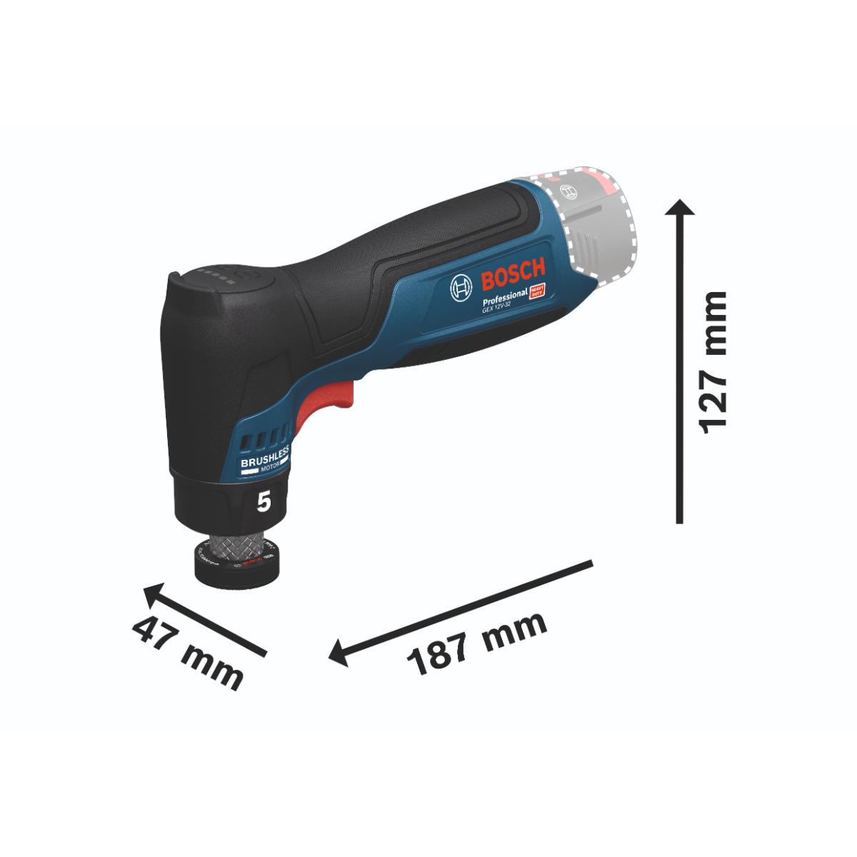Bosch Akku-Exzenterschleifer GEX 12V-32
