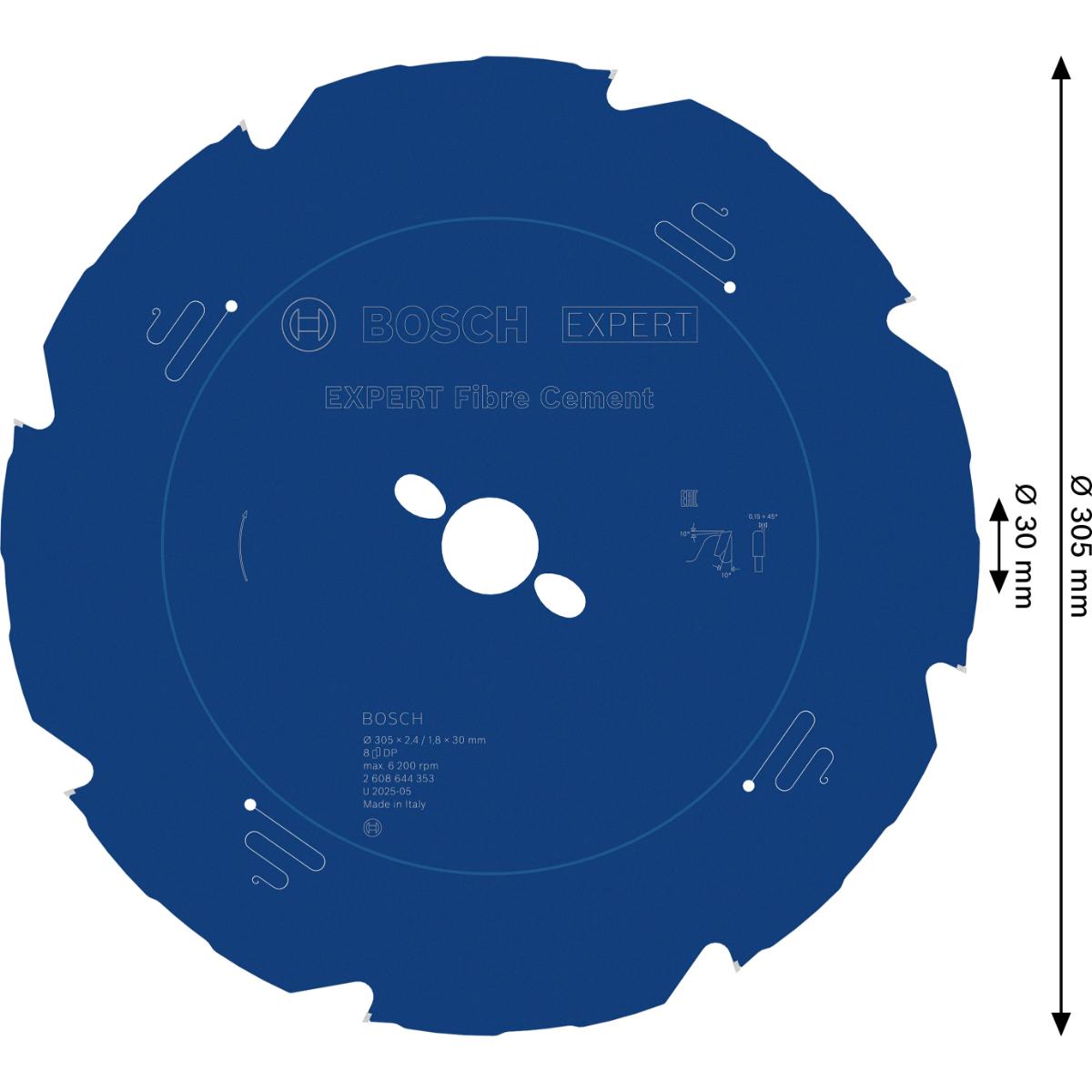 Bosch Kreissägeblatt Expert for Fibre Cement