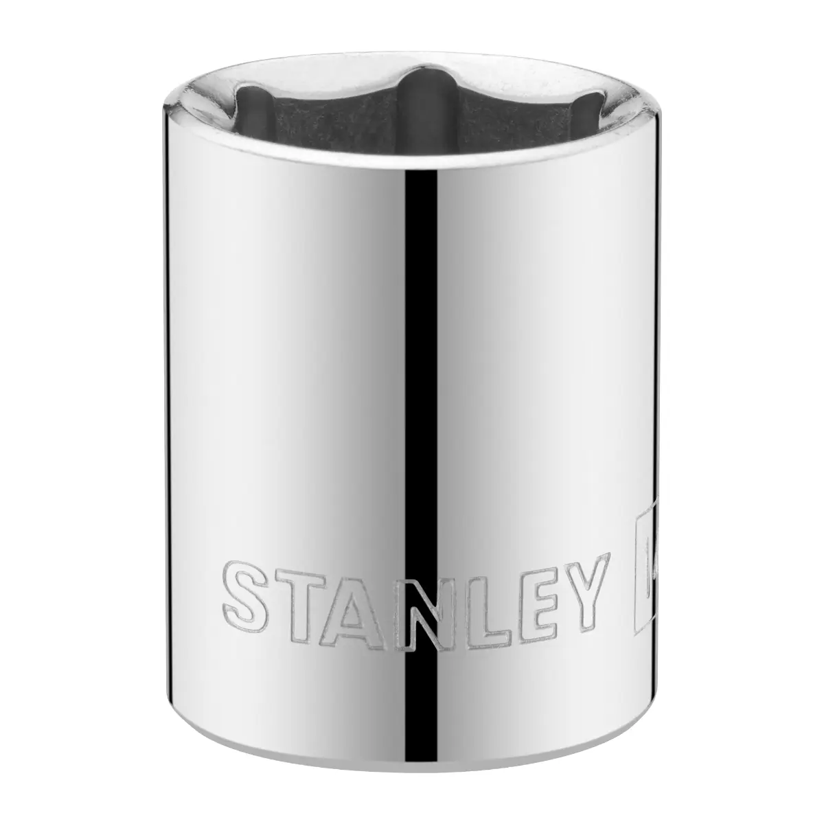 STANLEY 1/4 Zoll 6-Kant Stecknuss 14 mm mit MaxiDrive-Profil