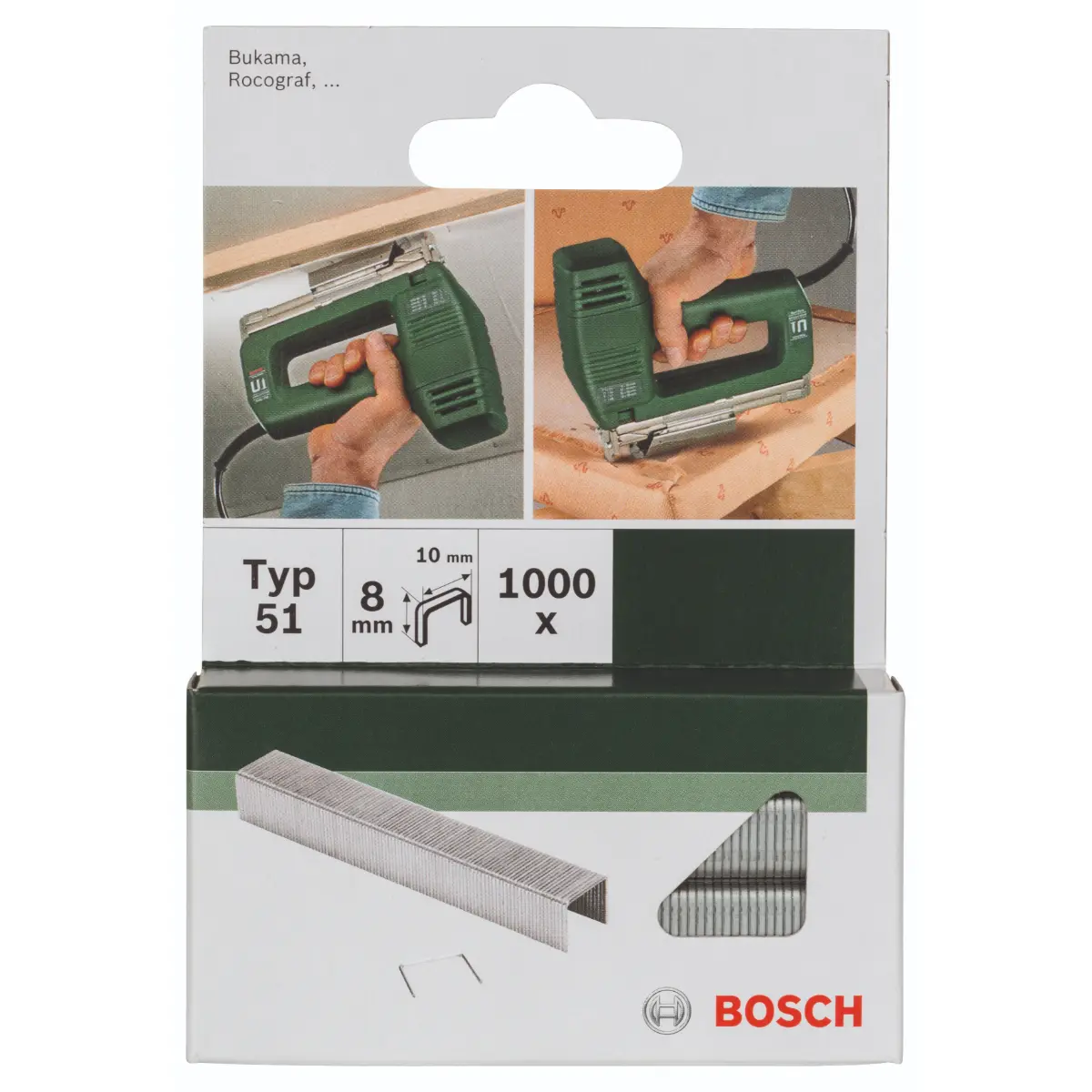 Bosch Klammer Typ 51, L= 8 mm