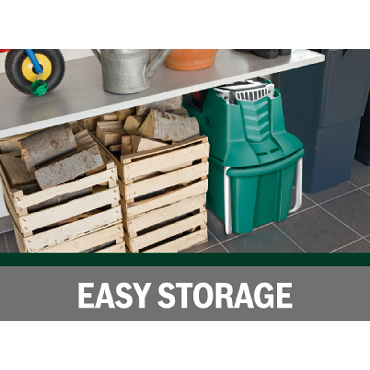 Bosch Leisehäcksler AXT 25 TC mit Fangbox 53 l