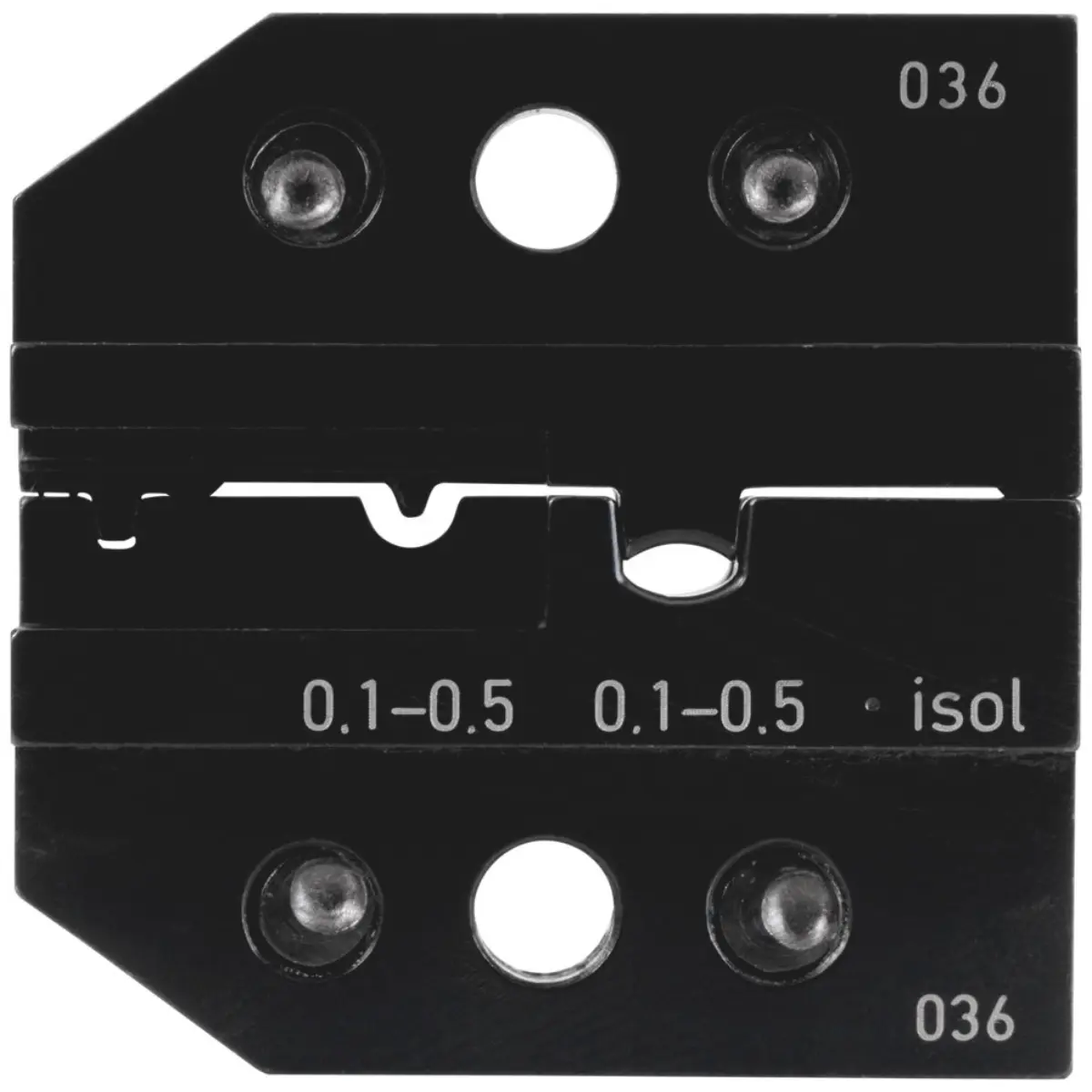 Rennsteig Crimpeinsatz für isolierte und unisolierte Verbinder 0,1 - 0,5 mm²