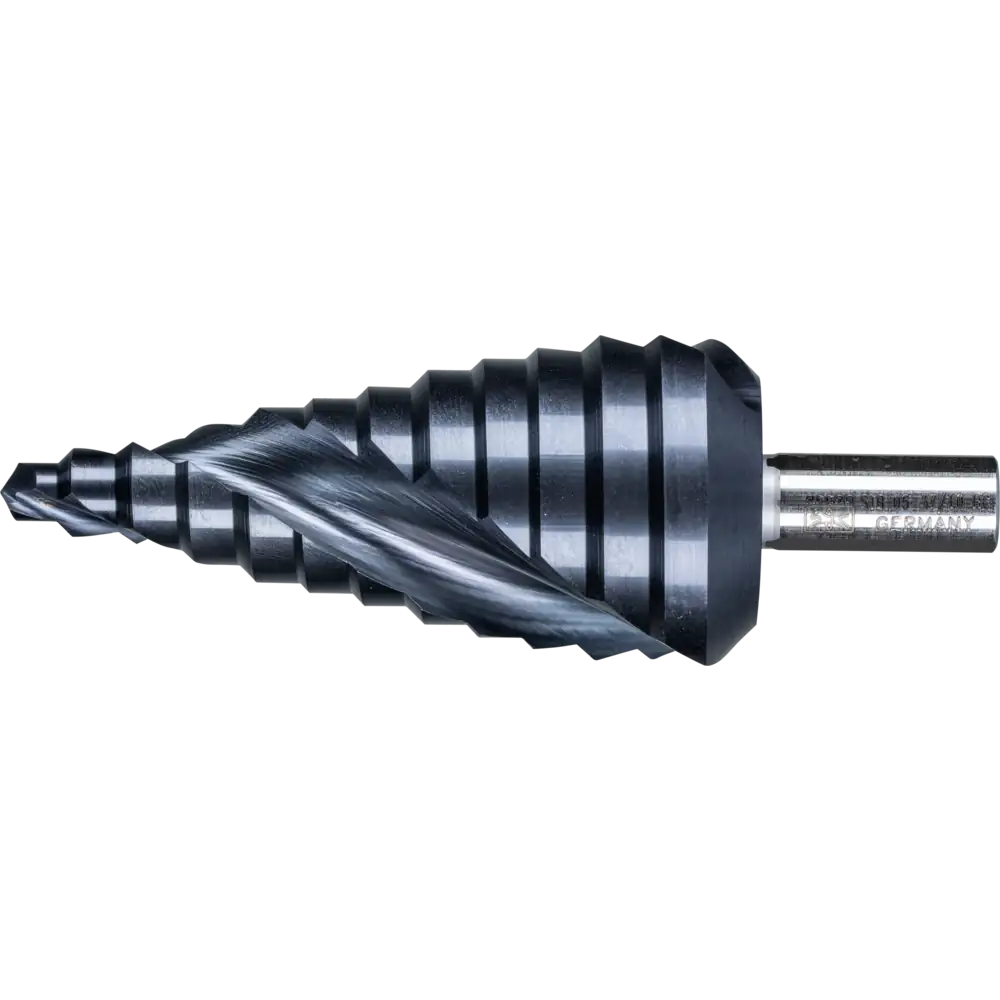 PFERD TOOLS Stufenbohrer HSS 3-Flächenschaft HICOAT beschichtet