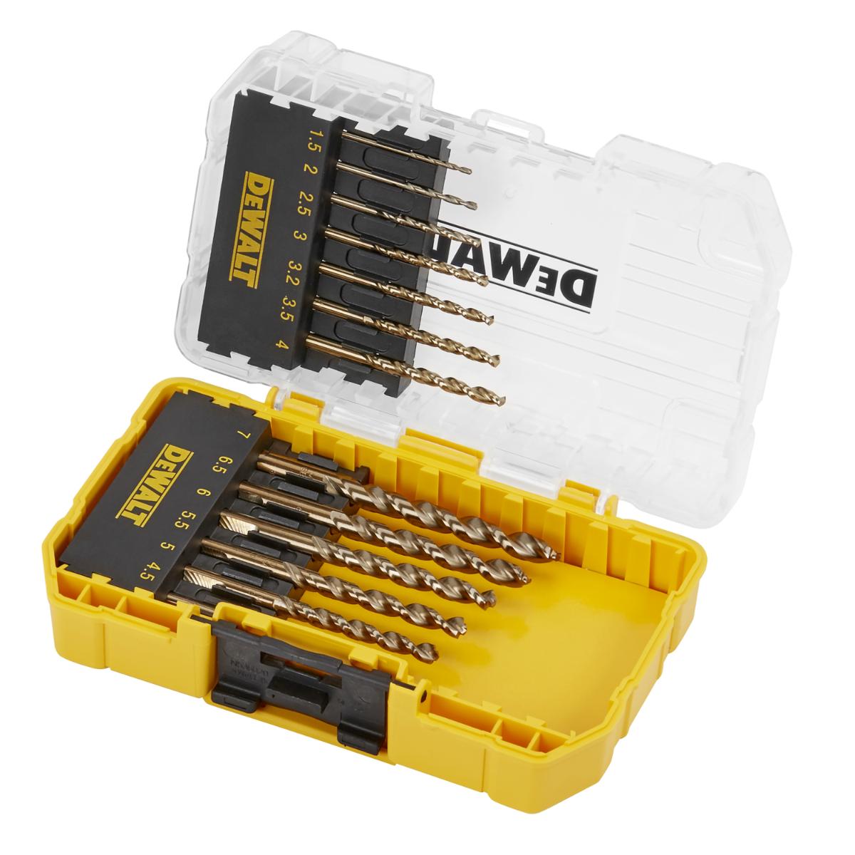 DEWALT Metallbohrer-Set 13-teiliges Set HSS-G