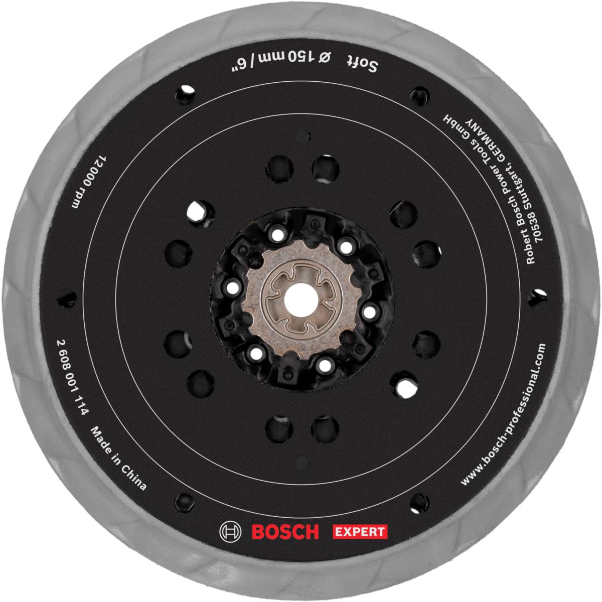 2608001114BO Bosch EXPERT Multihole Schleifteller, weich, 150 mm