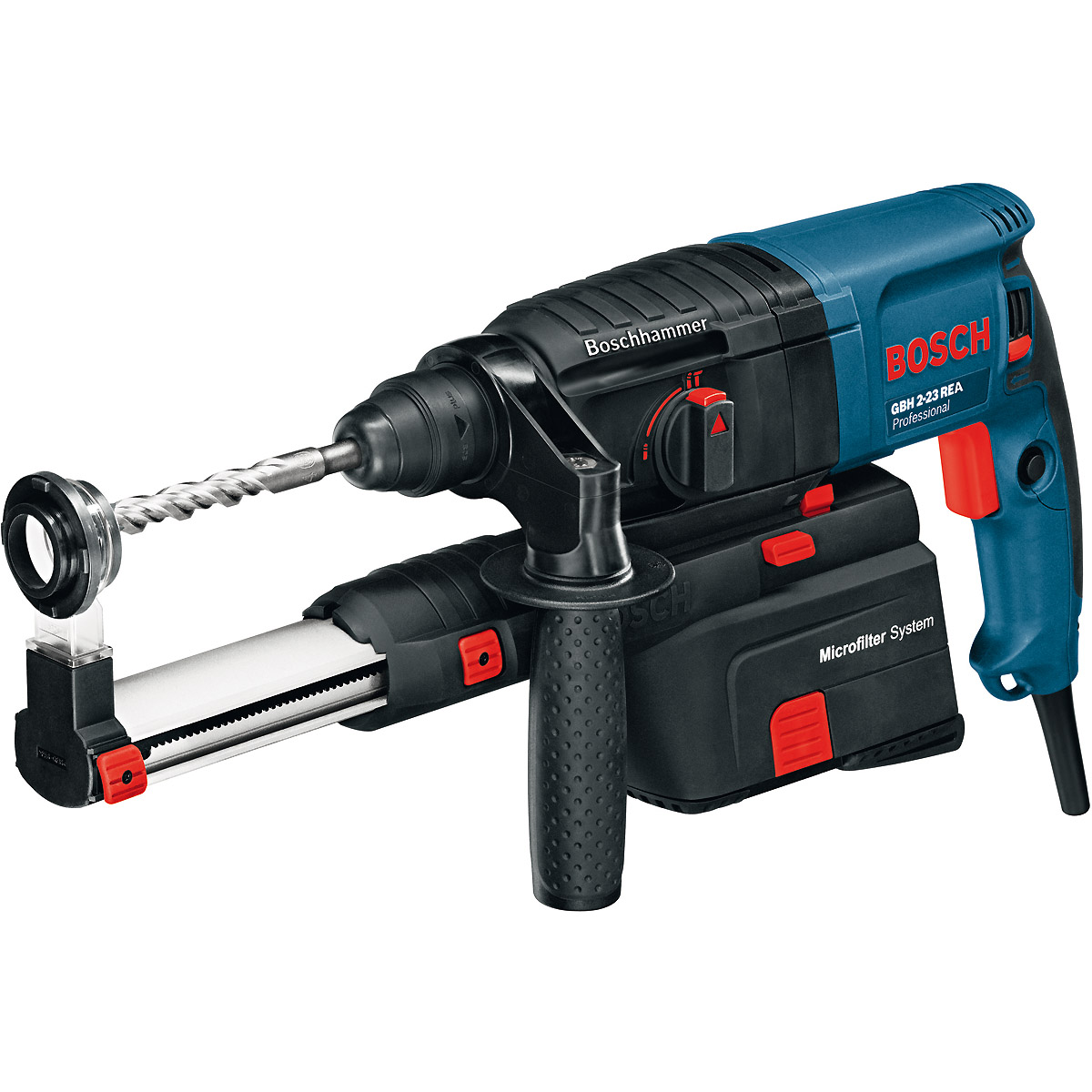Bosch Absaug-Bohrhammer mit SDS plus GBH 2-23 REA