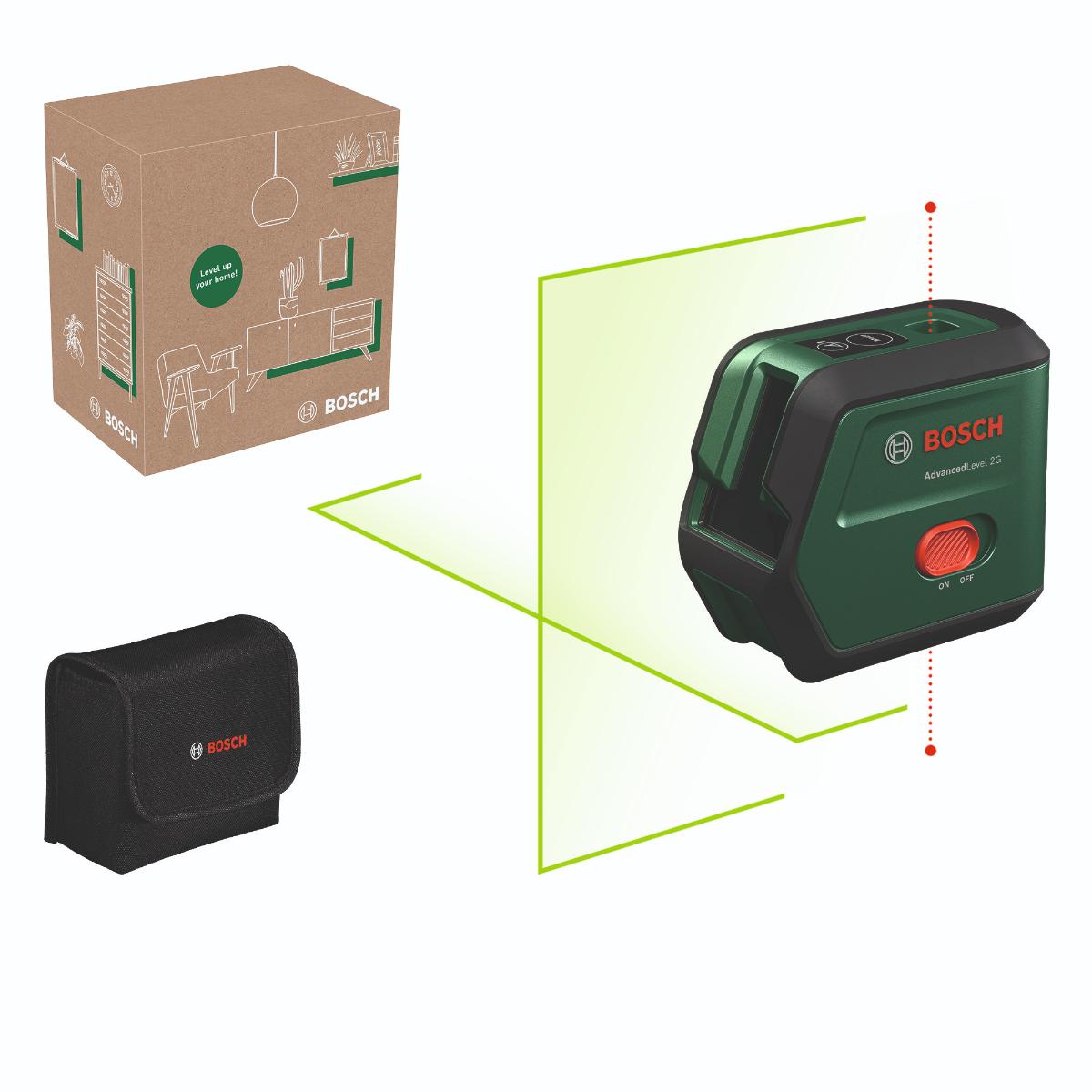 Bosch Kreuzlinien-Laser AdvancedLevel 2G