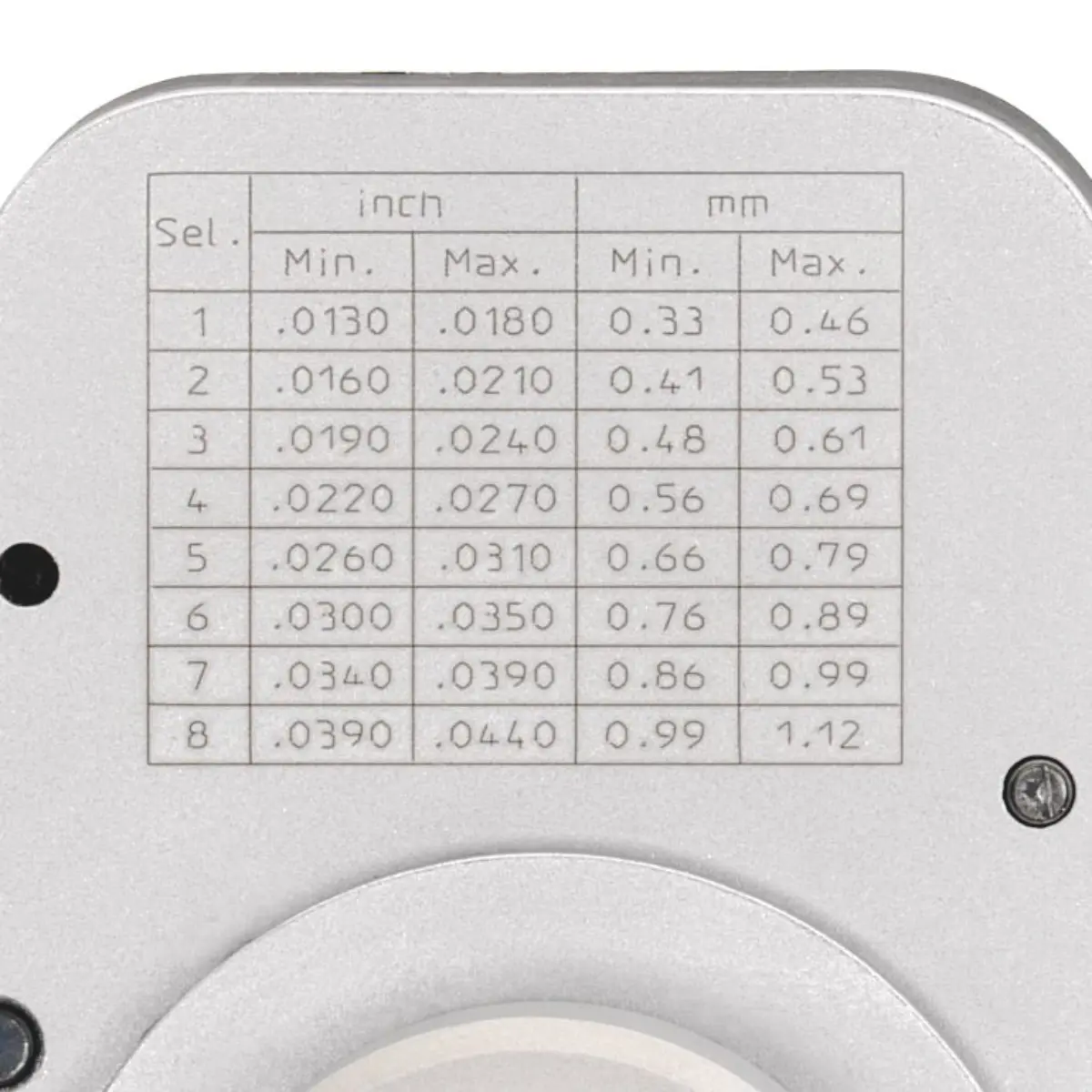 Rennsteig Vierdornzange DigiCrimp® für Luftfahrt-Kontakte 0,03 - 0,5 mm² / AWG 32 - 20
