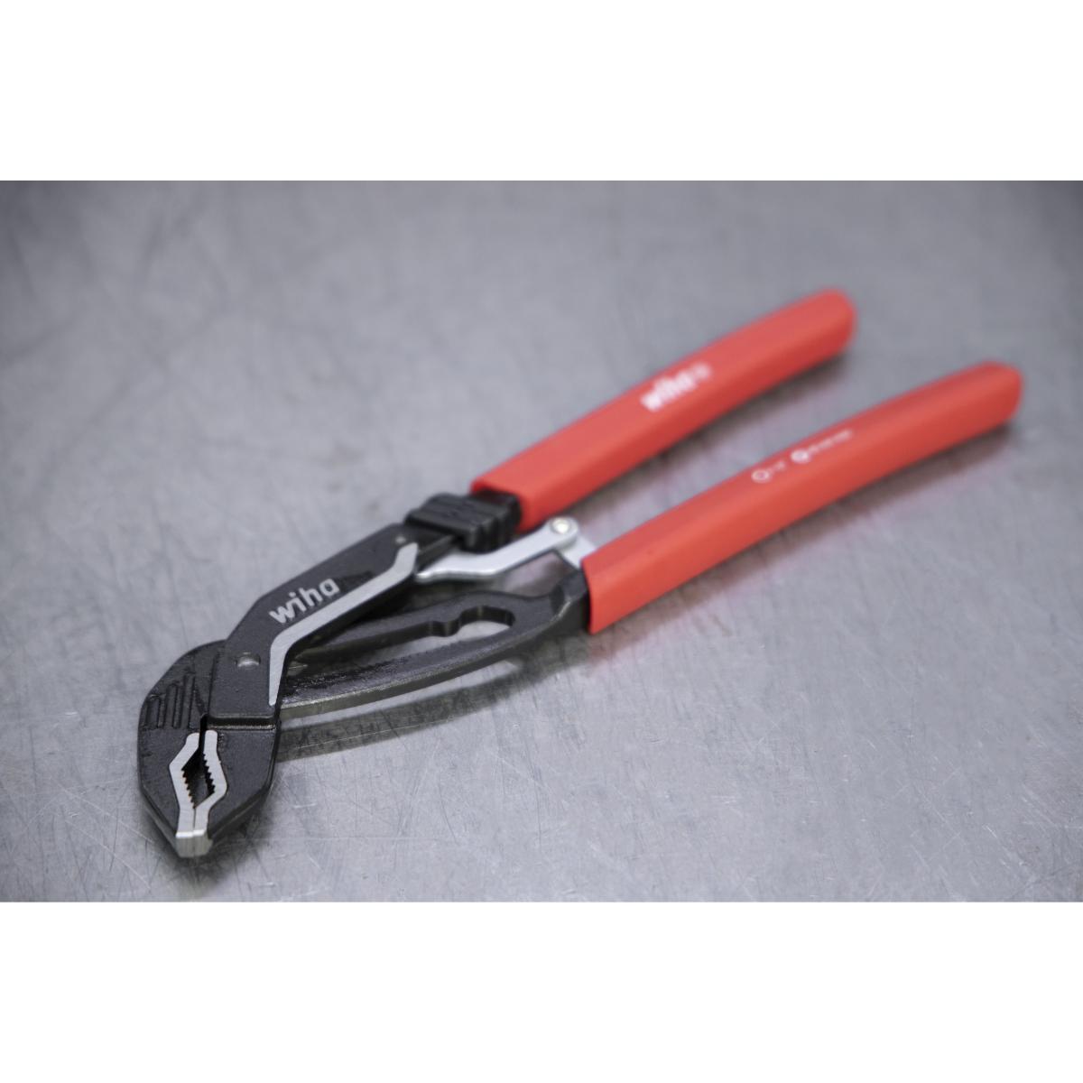 Wiha Wasserpumpenzange QuickFix Classic automatisch - Blisterverpackung