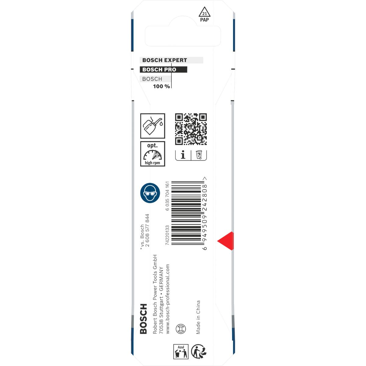 Bosch PRO Metal HSS-G Impact Spiralbohrer, 3,5 x 39 x 79 mm
