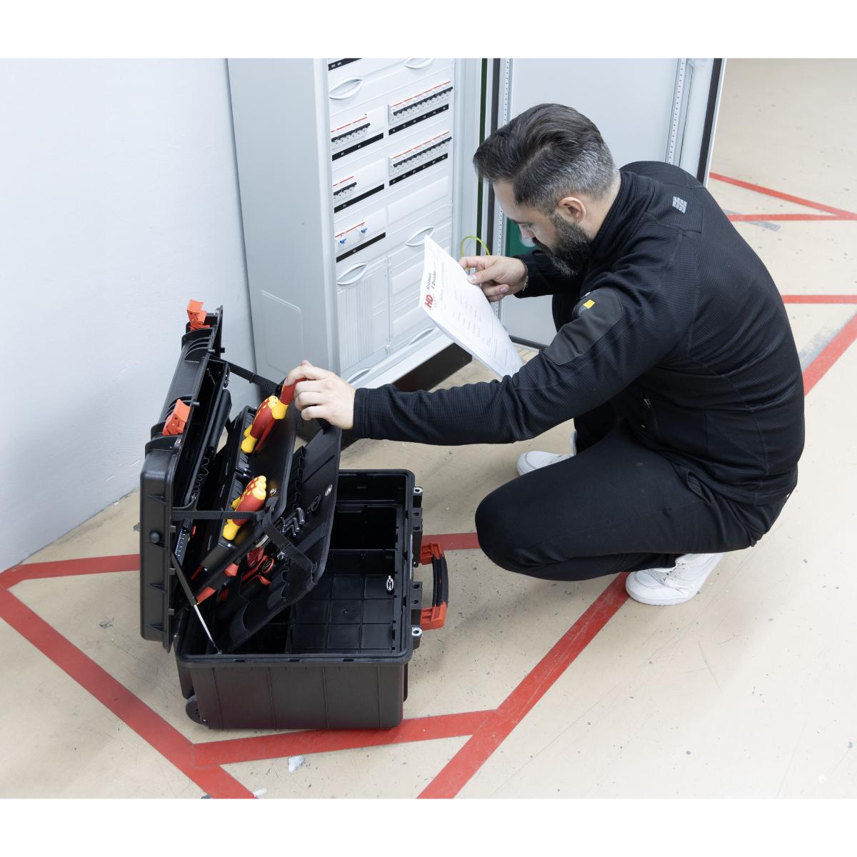 Wiha Werkzeugkoffer XL 2 Trolley electric 60-teilges Set