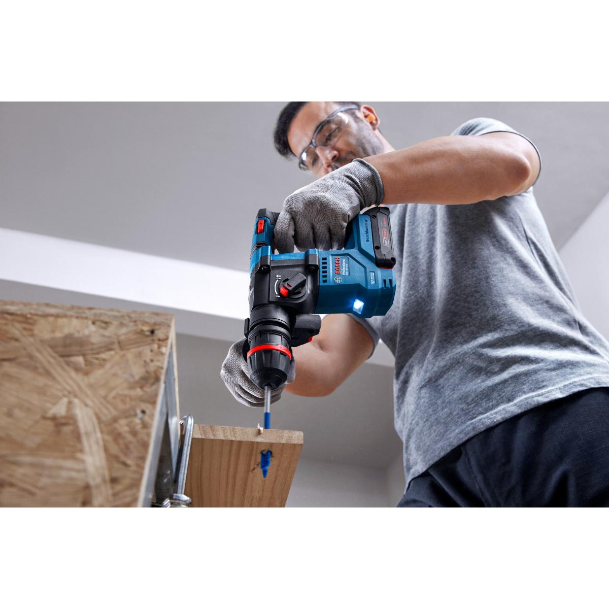 Bosch Akku-Bohrhammer mit ONECHUCK GBH 18V-18 X