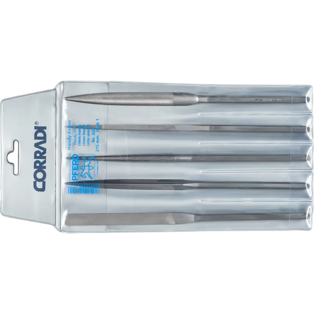 PFERD TOOLS Präzisions-Handy-Feilenset Set 5-teilig Schweizer Hieb