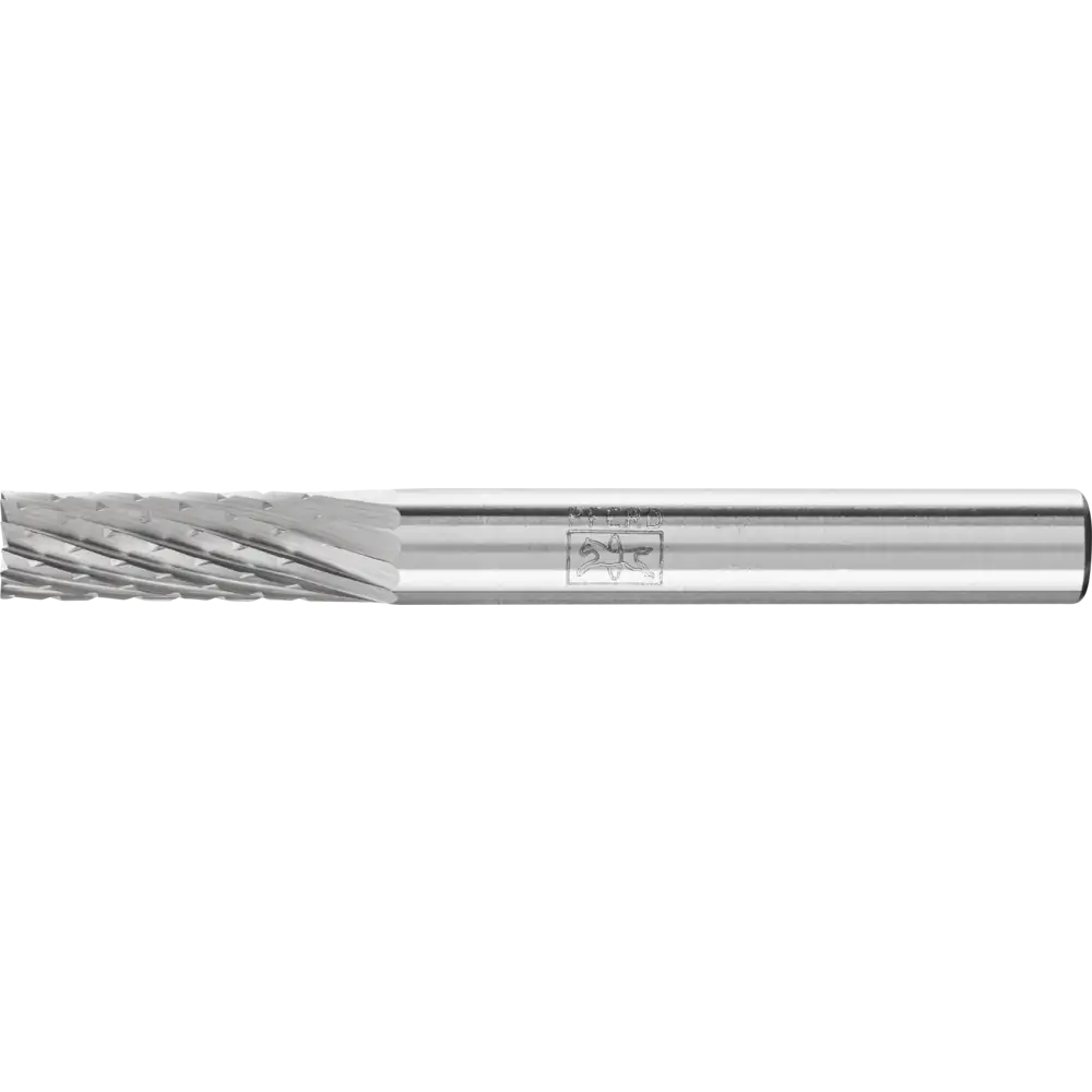 PFERD TOOLS Hartmetall Frässtift Zylinder ZYAS stirnirnverzahnt Z4 universal mittel fein