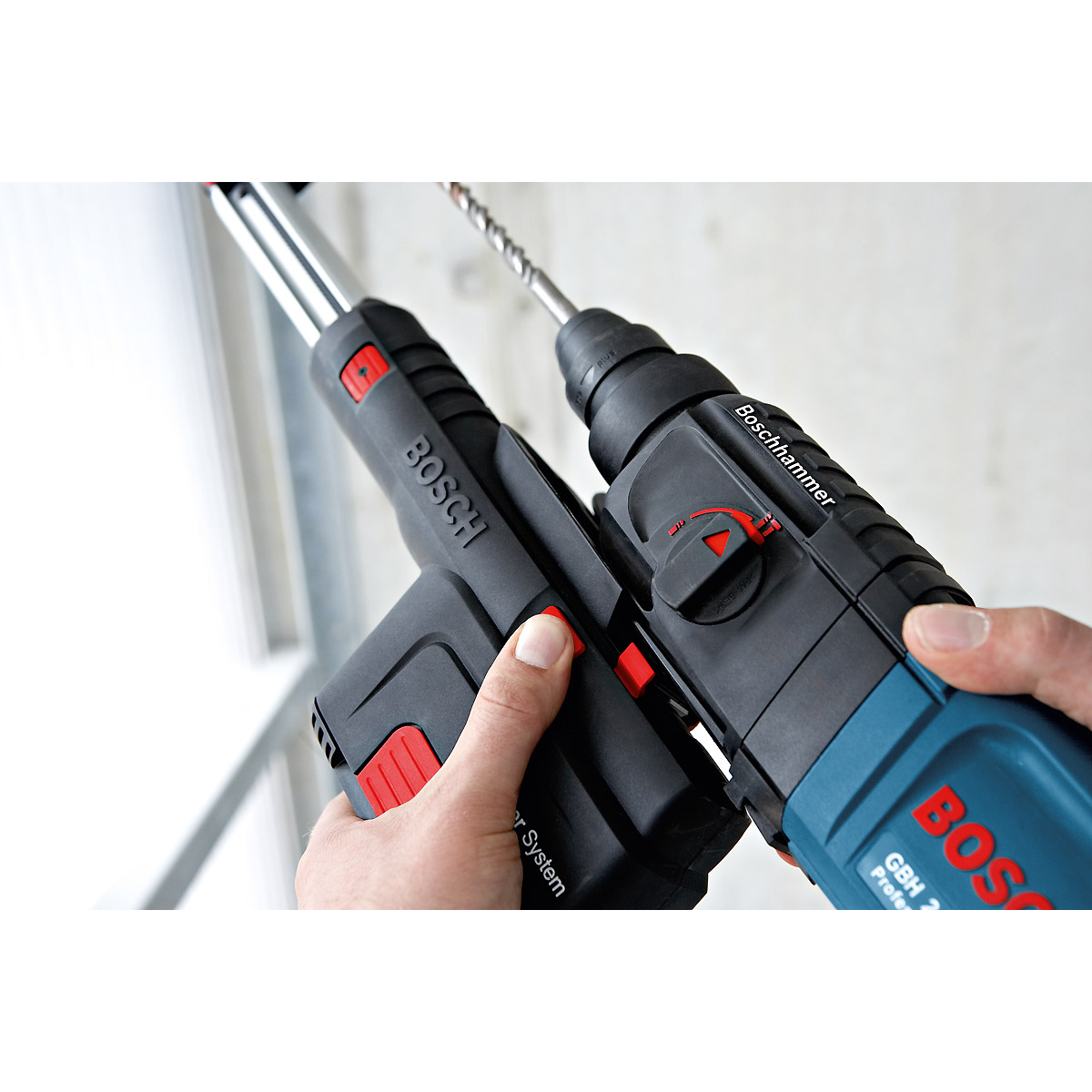 Bosch Absaug-Bohrhammer mit SDS plus GBH 2-23 REA