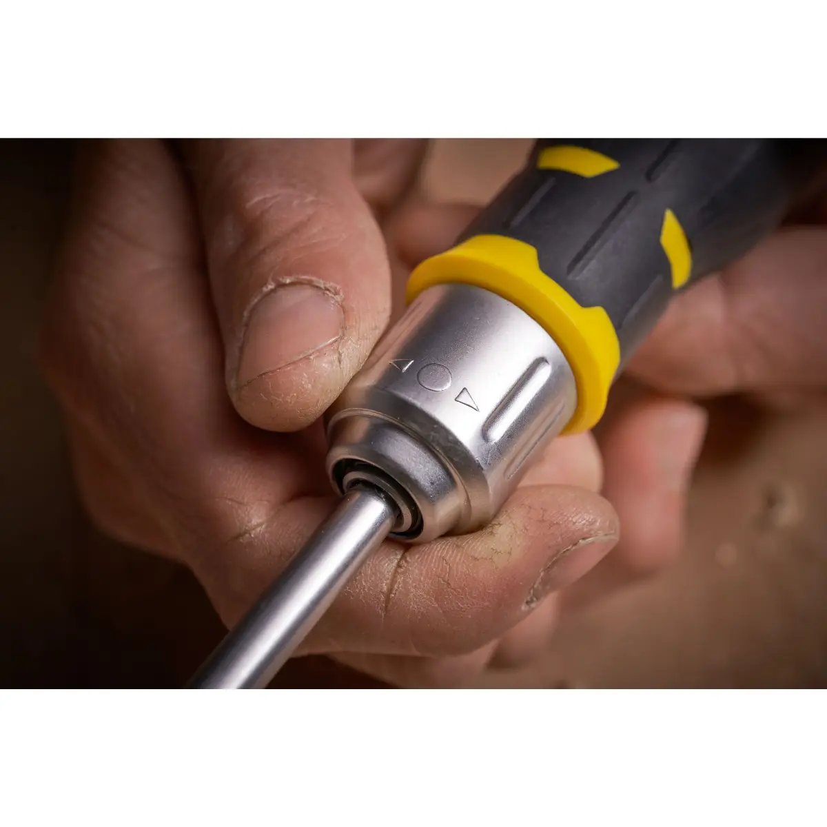 STANLEY FATMAX Bit-Schraubendreher mit Ratsche 12 Bits: 5mm, 6,5mm, 8mm, PH1, PH2, PH3