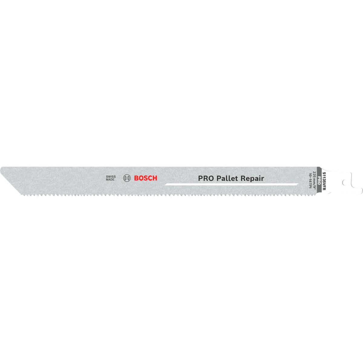 Bosch PRO Pallet Repair S1135VFR Blatt,1,25 x 19 x 225 mm
