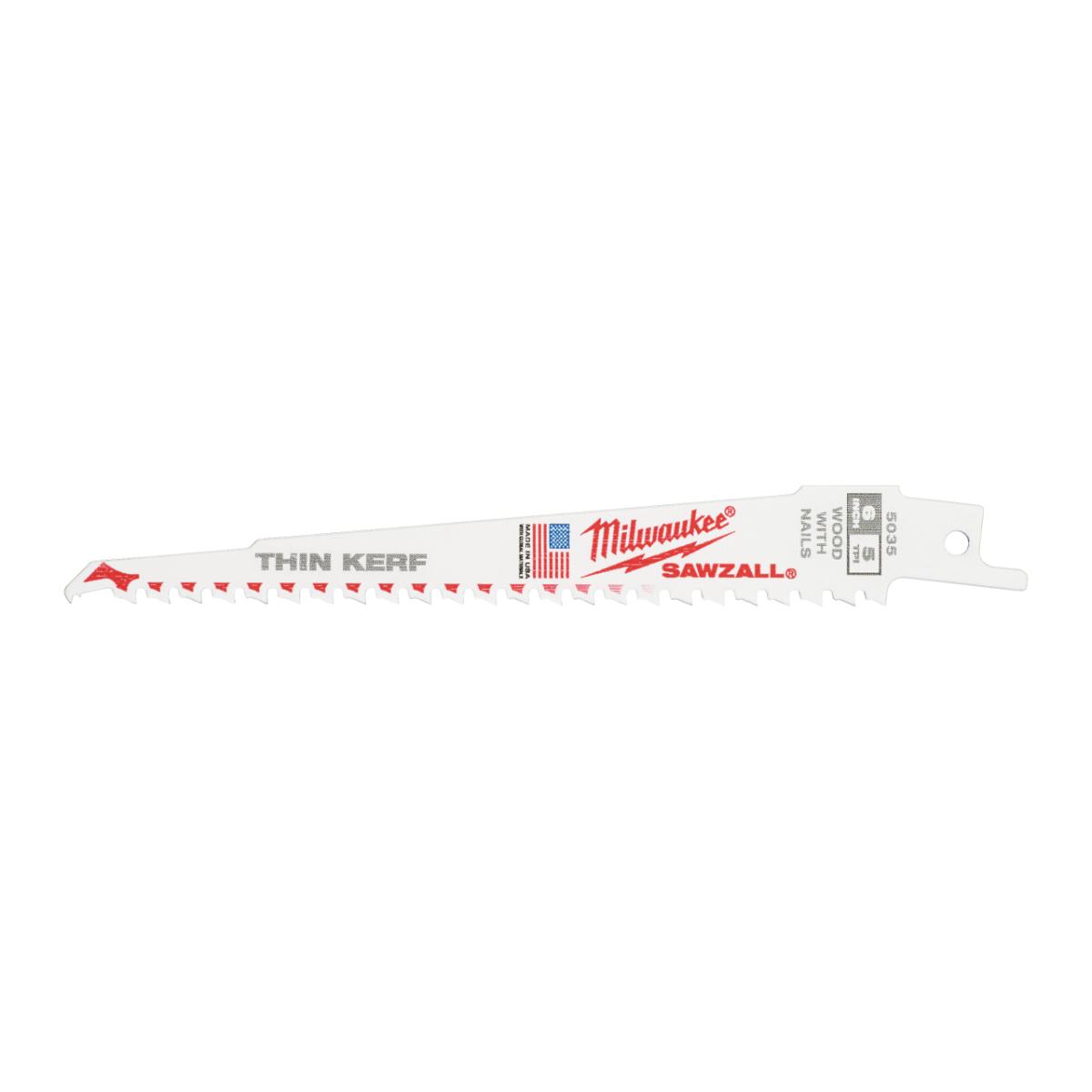 Milwaukee - Säbelsägeblatt Demontage 150x5mm 50 Stk. - 48016035