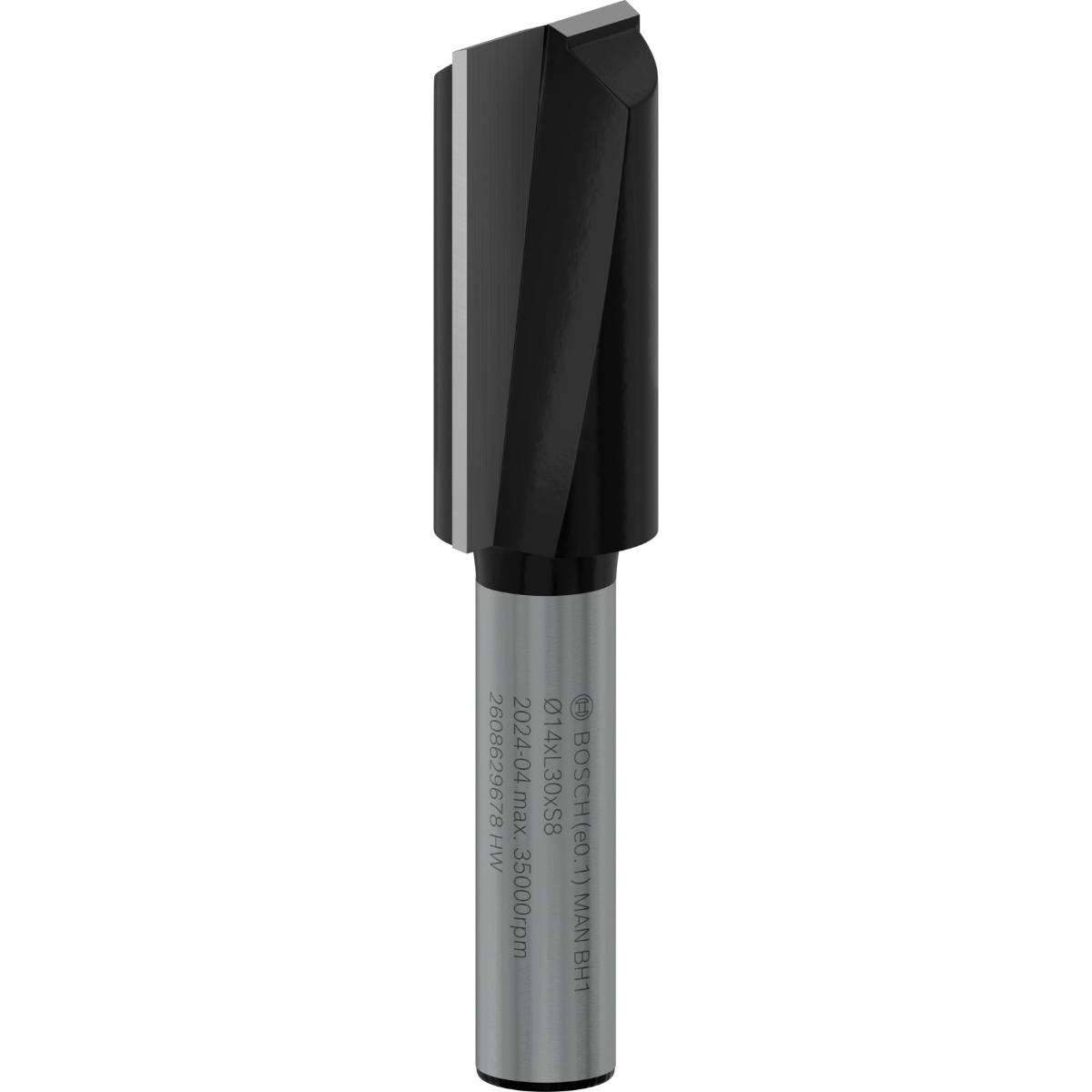 Bosch PRO Nutfräser, zweischneidig, Ø 14 x L 30, Schaft 8 mm