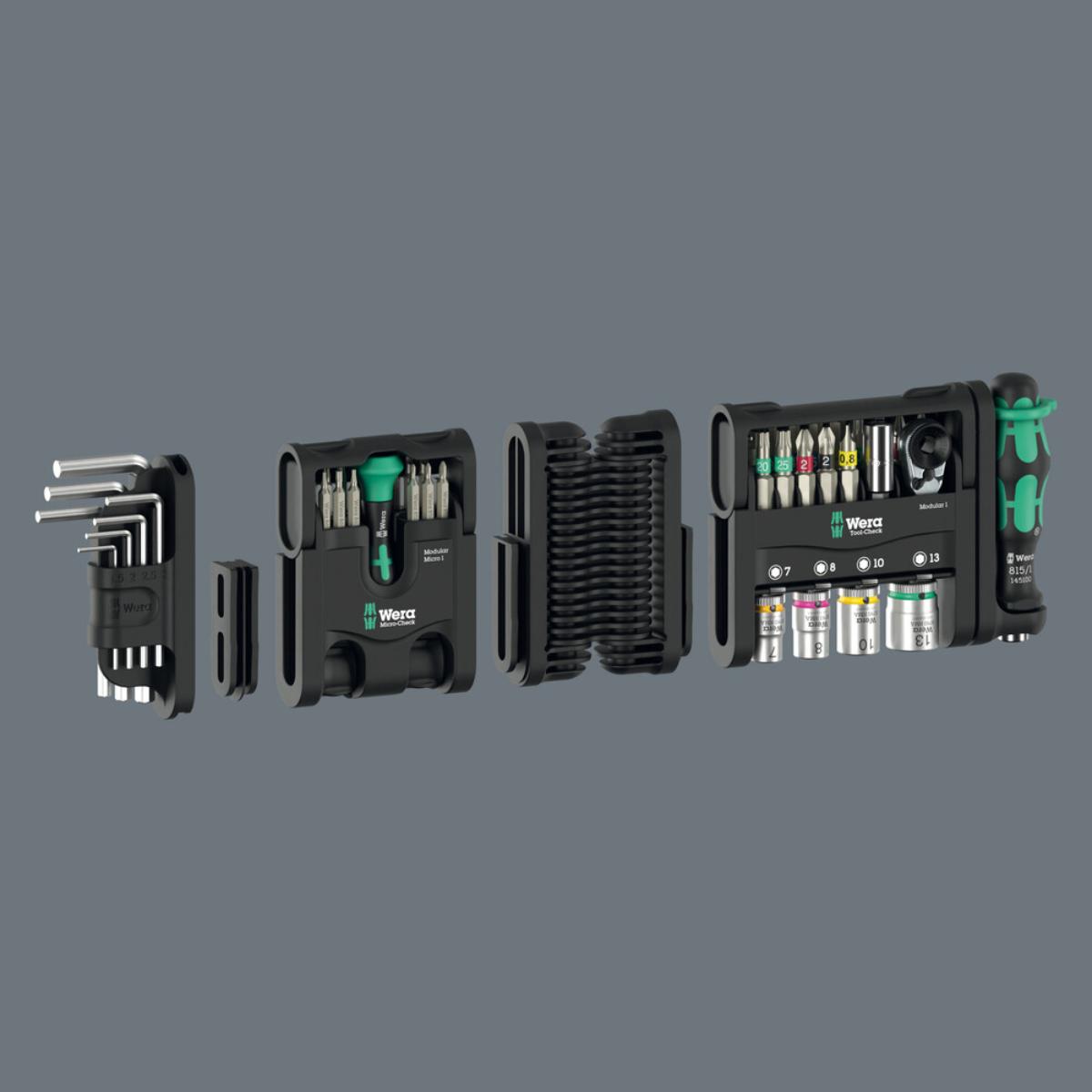 05049020001we Wera Tool-Check Modular 1, 29-teiliges Set