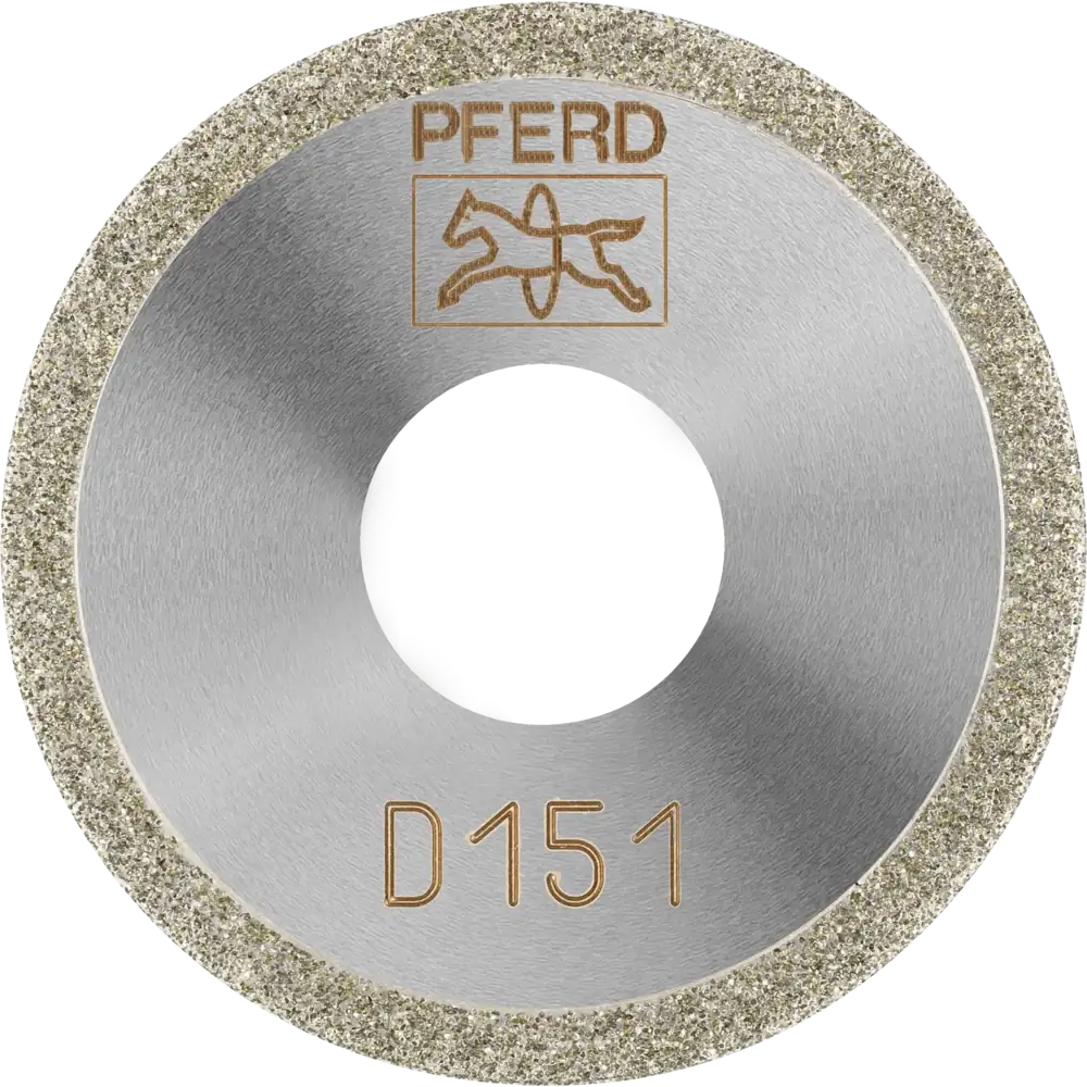 PFERD TOOLS Diamant-Trennscheibe D1A1R für Glas/Keramik/Hartmetall
