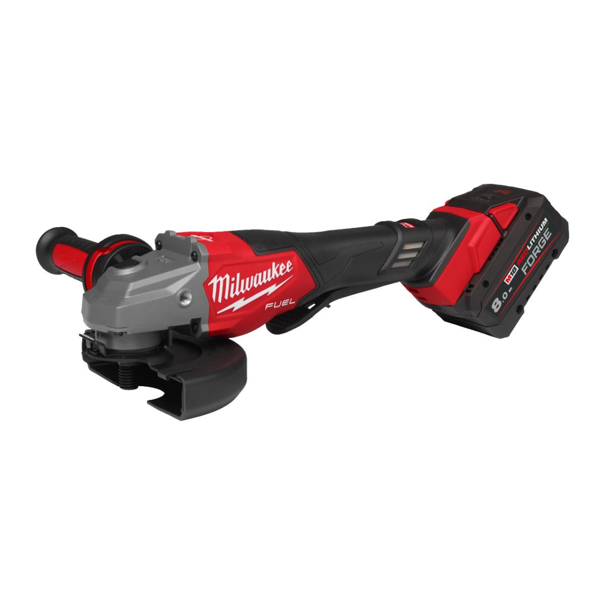 Milwaukee M18 FUEL Akku-Hochleistungswinkelschleifer 125mm mit Paddelschalter Gen 2 - M18FHSAG125XPD