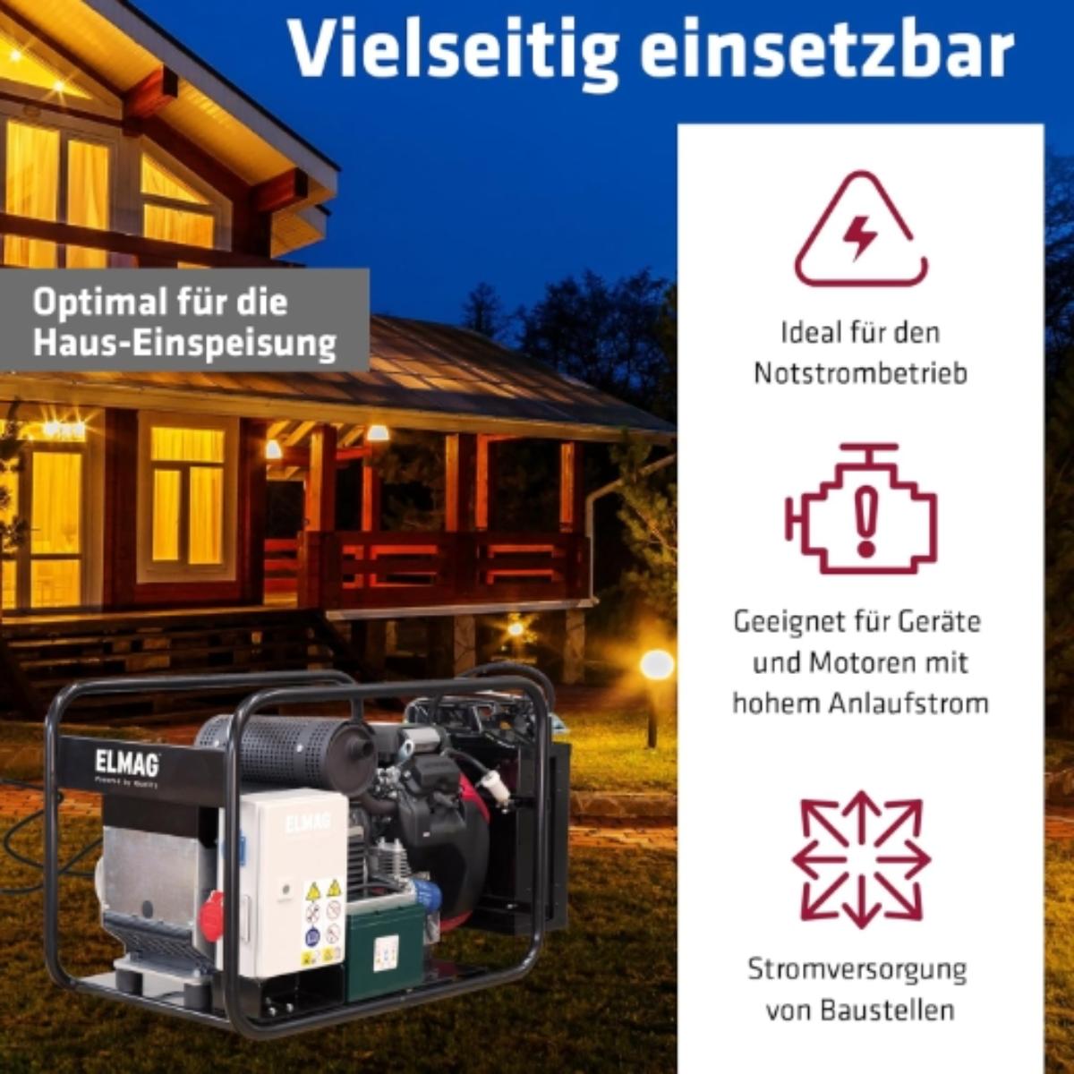 ELMAG Stromerzeuger SEB 16000WDE-AVR