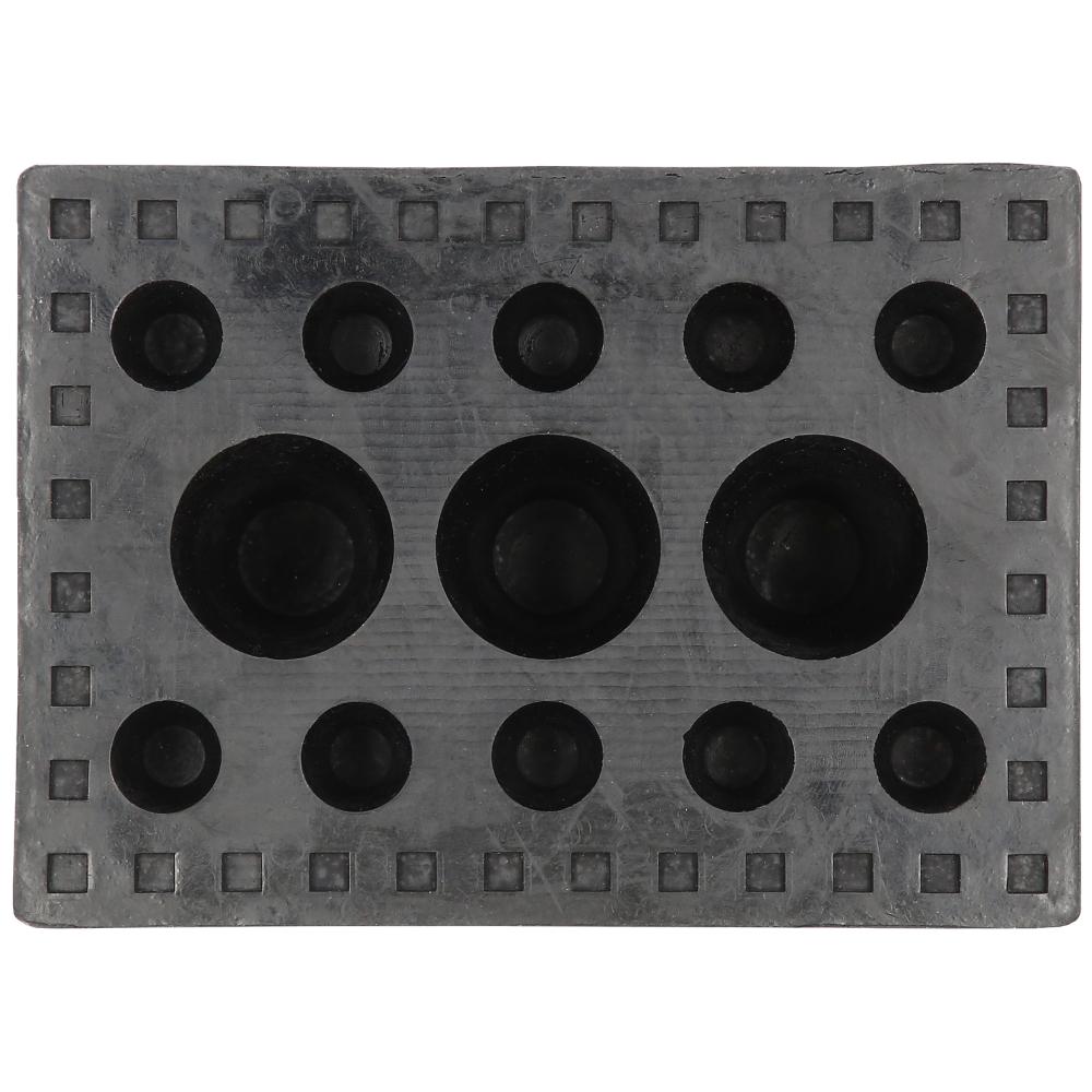 KS Tools Gummiauflage 47 für Hebebühnen, 140 x 100 x 60 mm