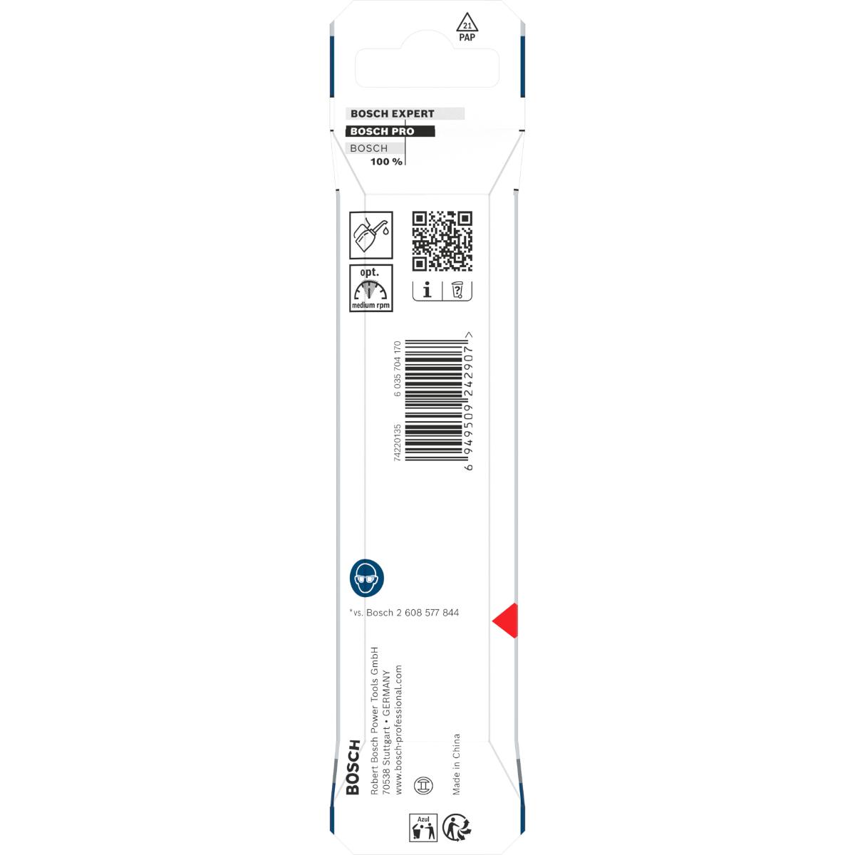 Bosch PRO Metal HSS-G Impact Spiralbohrer, 7,5 x 69 x 109 mm