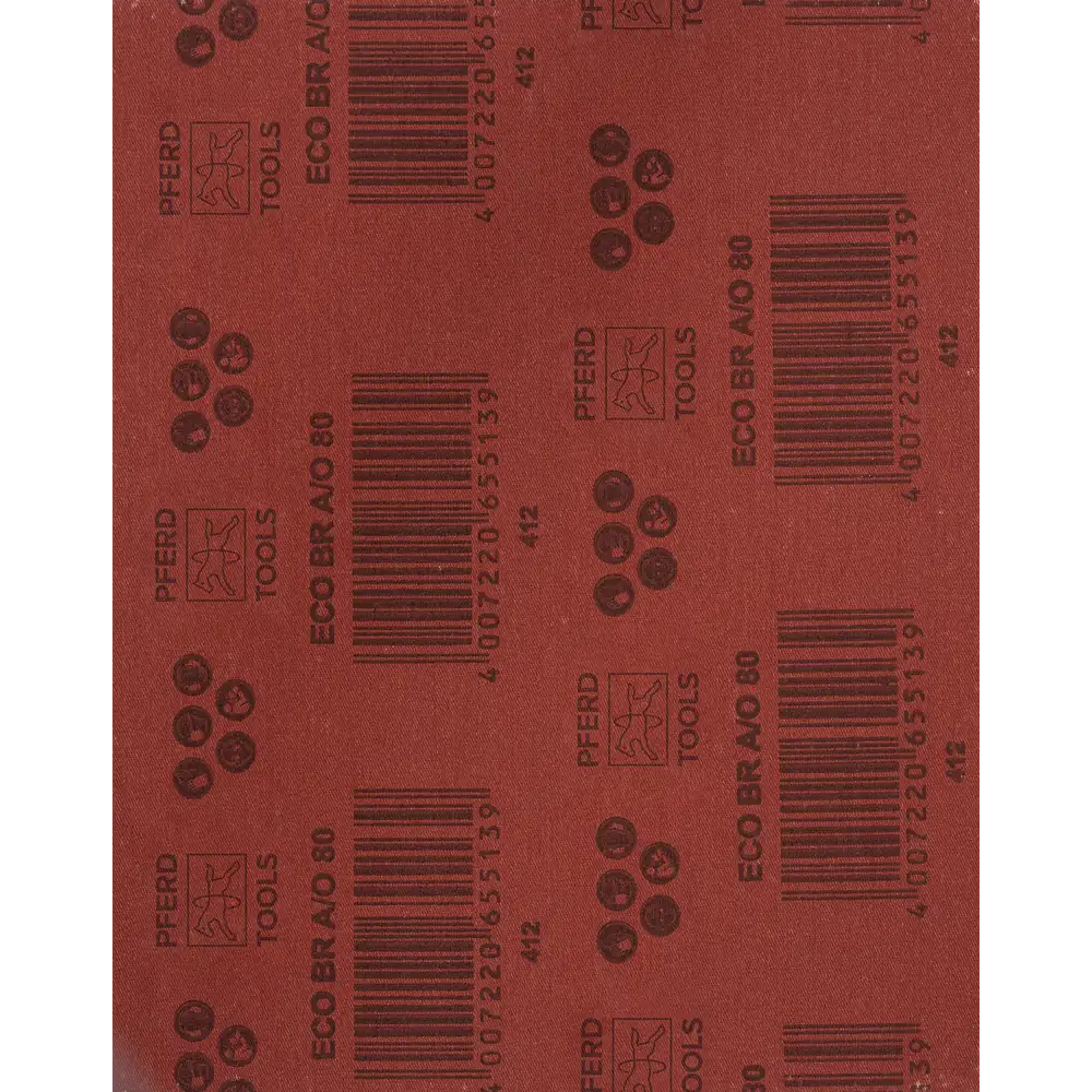 PFERD TOOLS Gewebe Schleifbogen Korund 230x280mm BG ECO BR A100 universell für Holz, Farbe und Lack