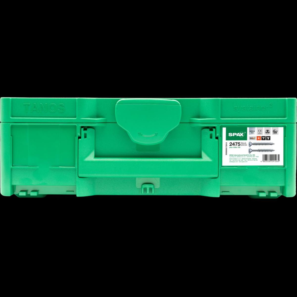 SPAX Box systainer 3 T-Loc SENKMULTIKOPF T-STAR PLUS WIROX 2530ST/5Bit