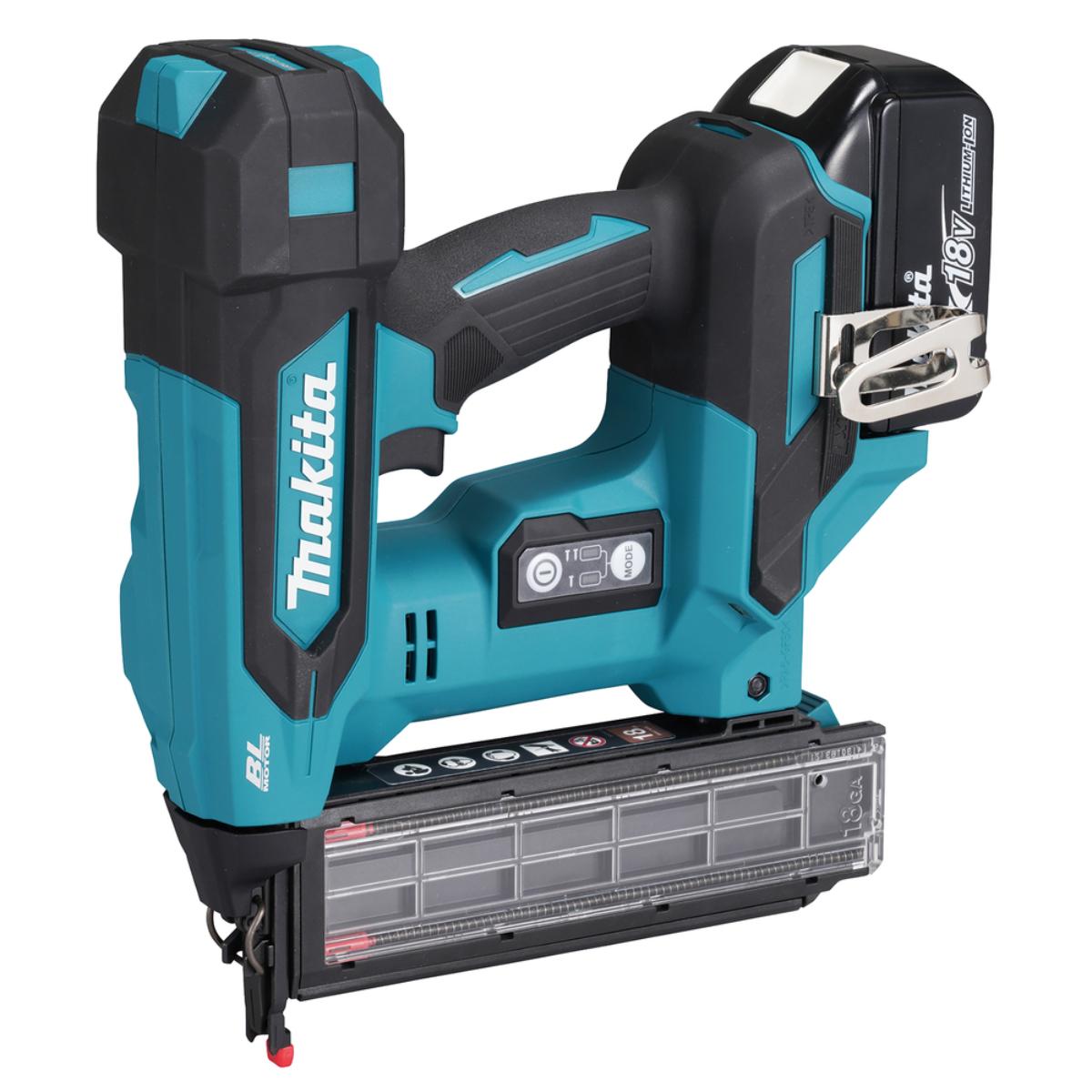 Makita Akku-Stauchkopfnagler 18ga, 15-50 mm
