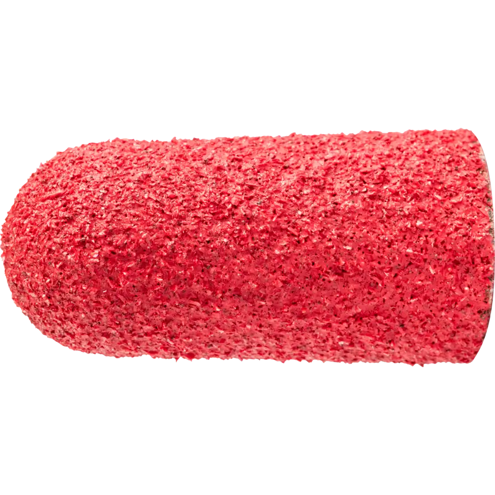 PFERD TOOLS POLICAP Schleifkappe PC Rundkegelform Keramikkorn für Edelstahl