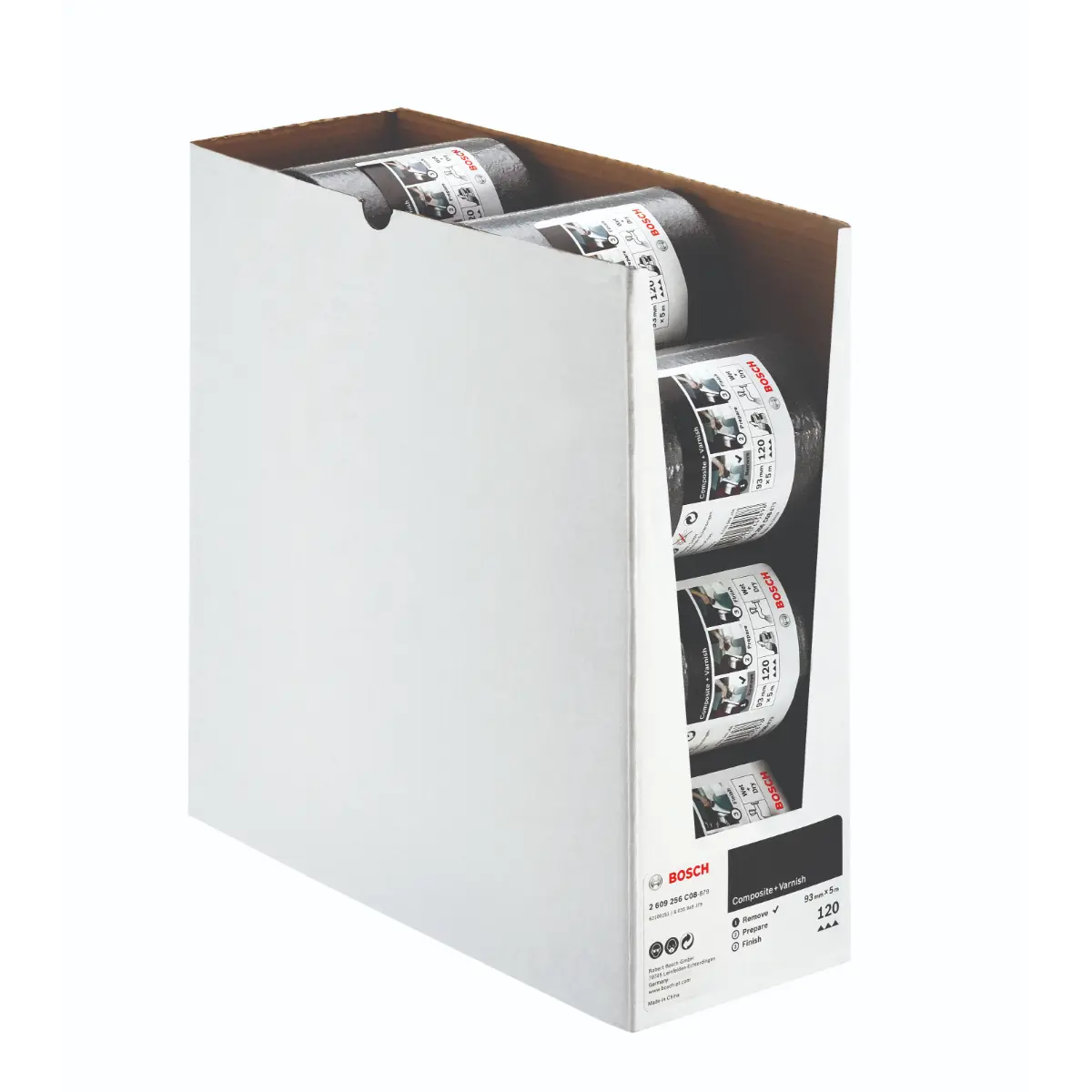Bosch Schleifrolle SiC wasserfest, 93 mm x 5 m, P120